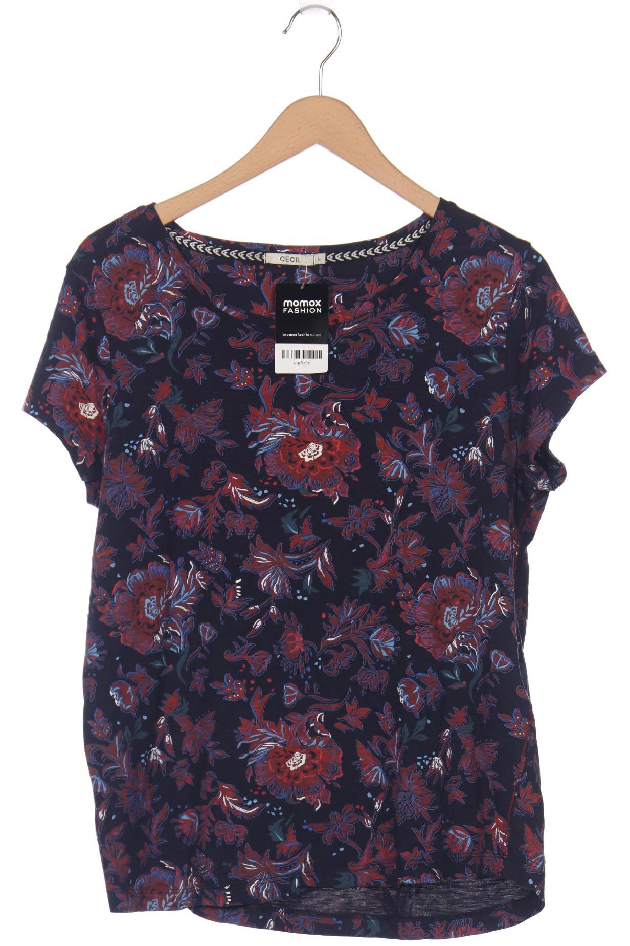 

CECIL Damen T-Shirt, marineblau
