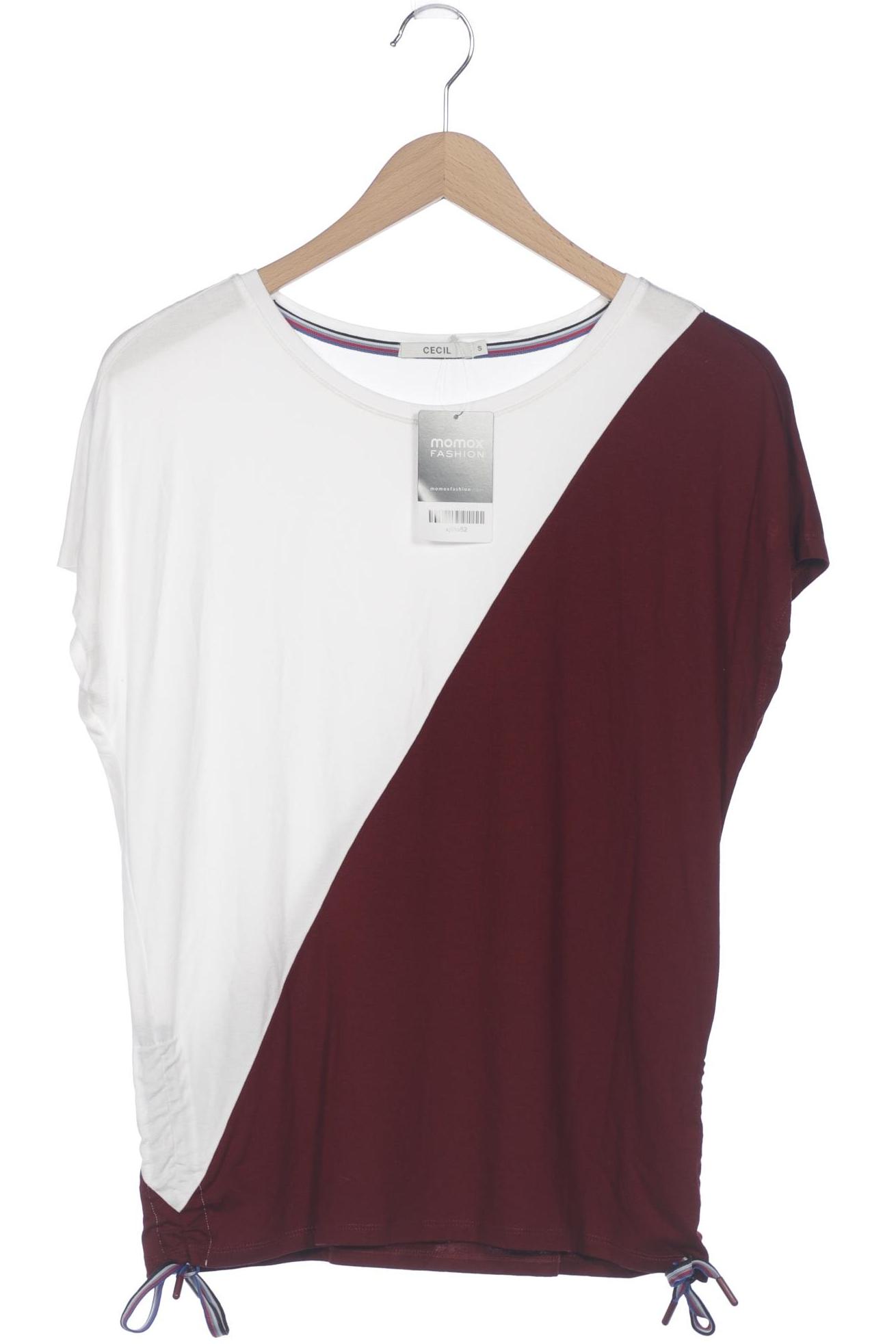 

Cecil Damen T-Shirt, bordeaux, Gr. 36