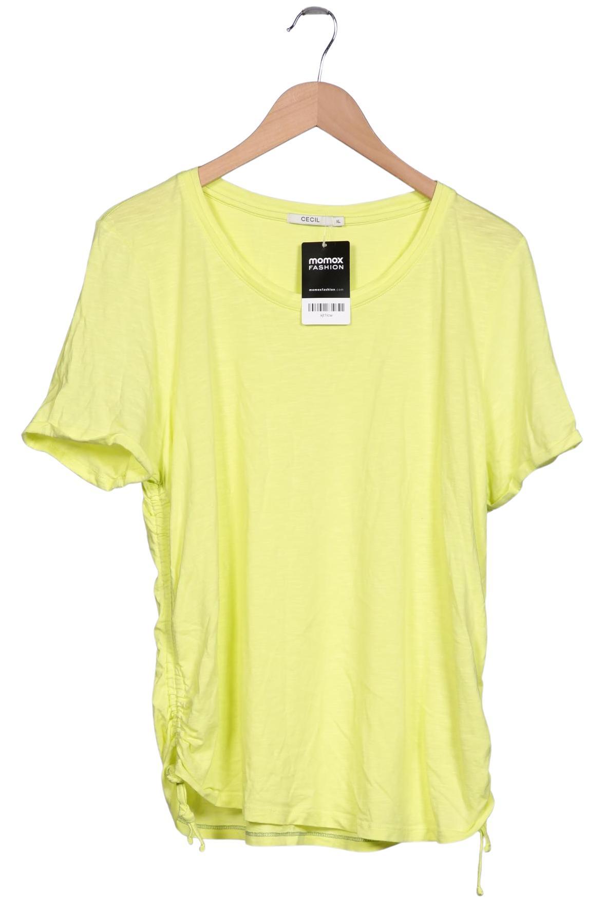 

Cecil Damen T-Shirt, hellgrün, Gr. 44