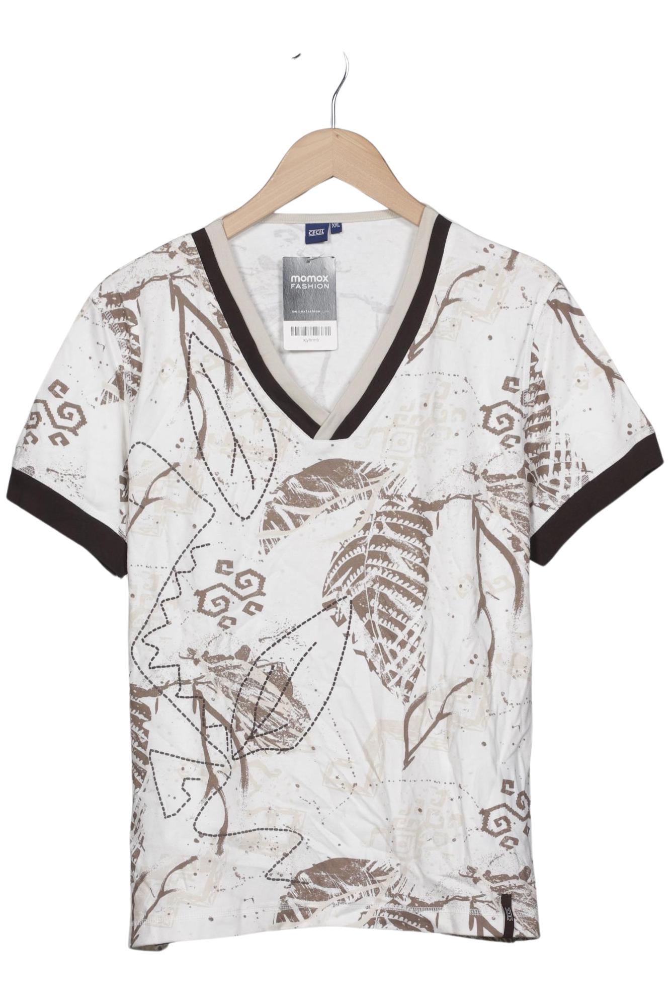 

Cecil Damen T-Shirt, mehrfarbig, Gr. 46