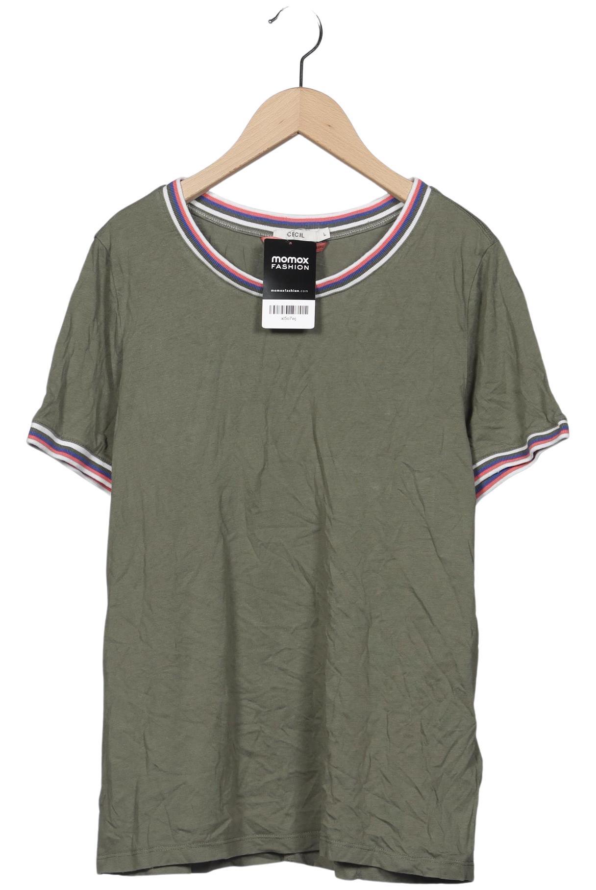 

Cecil Damen T-Shirt, grün, Gr. 42