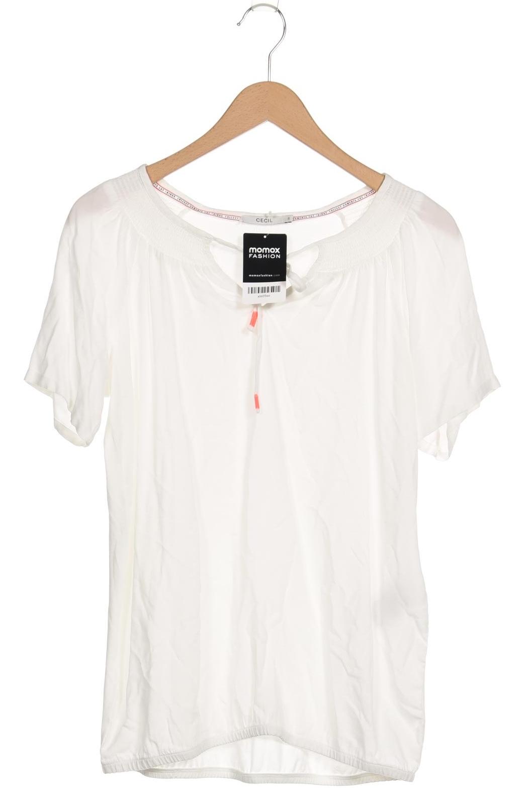 

Cecil Damen T-Shirt, weiß, Gr. 36