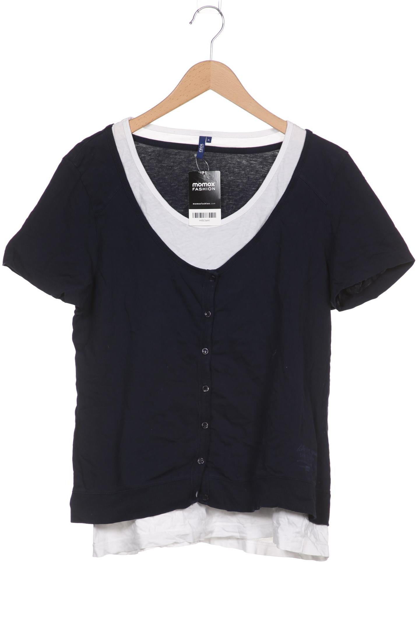 

Cecil Damen T-Shirt, marineblau, Gr. 44