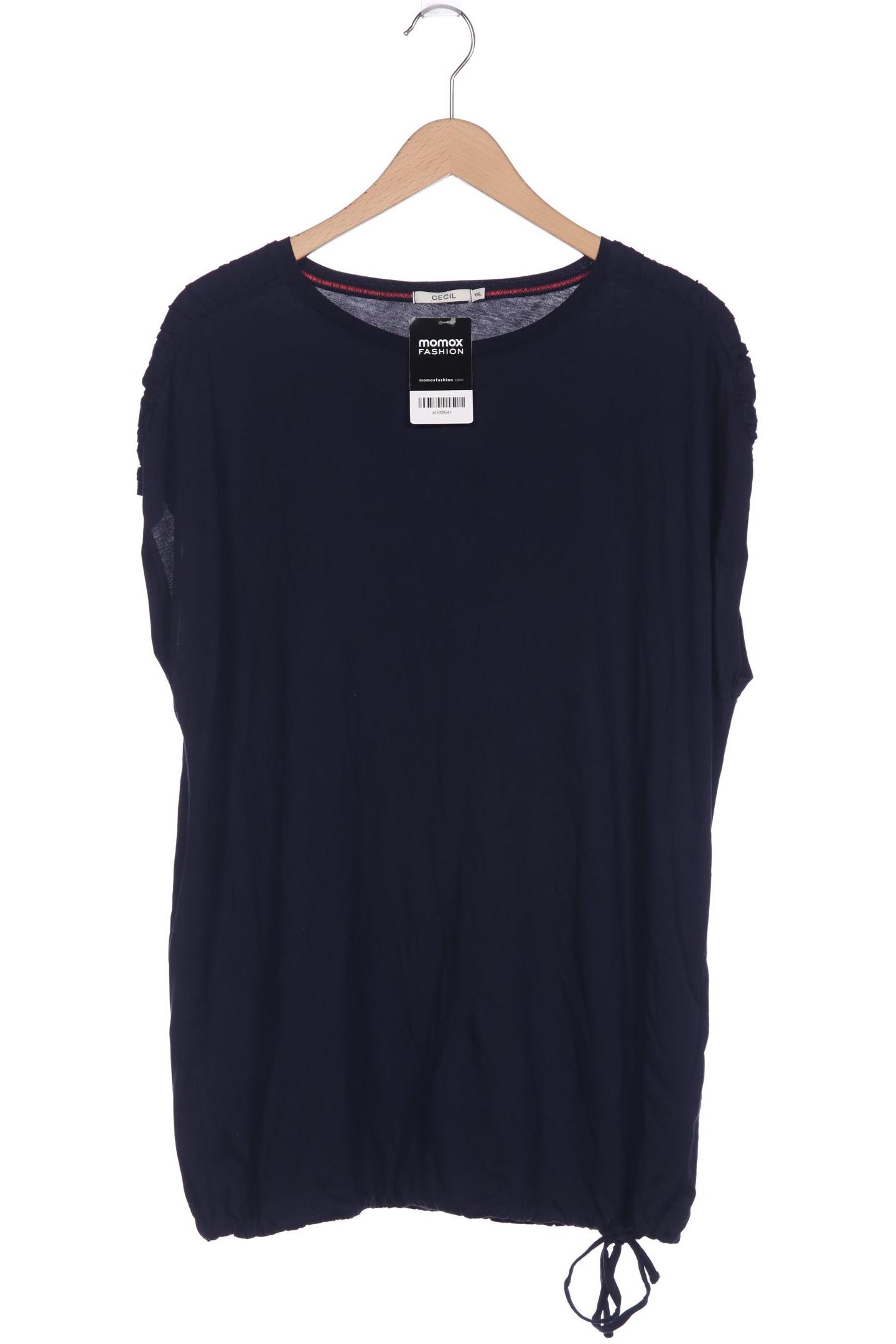 

Cecil Damen T-Shirt, marineblau, Gr. 46