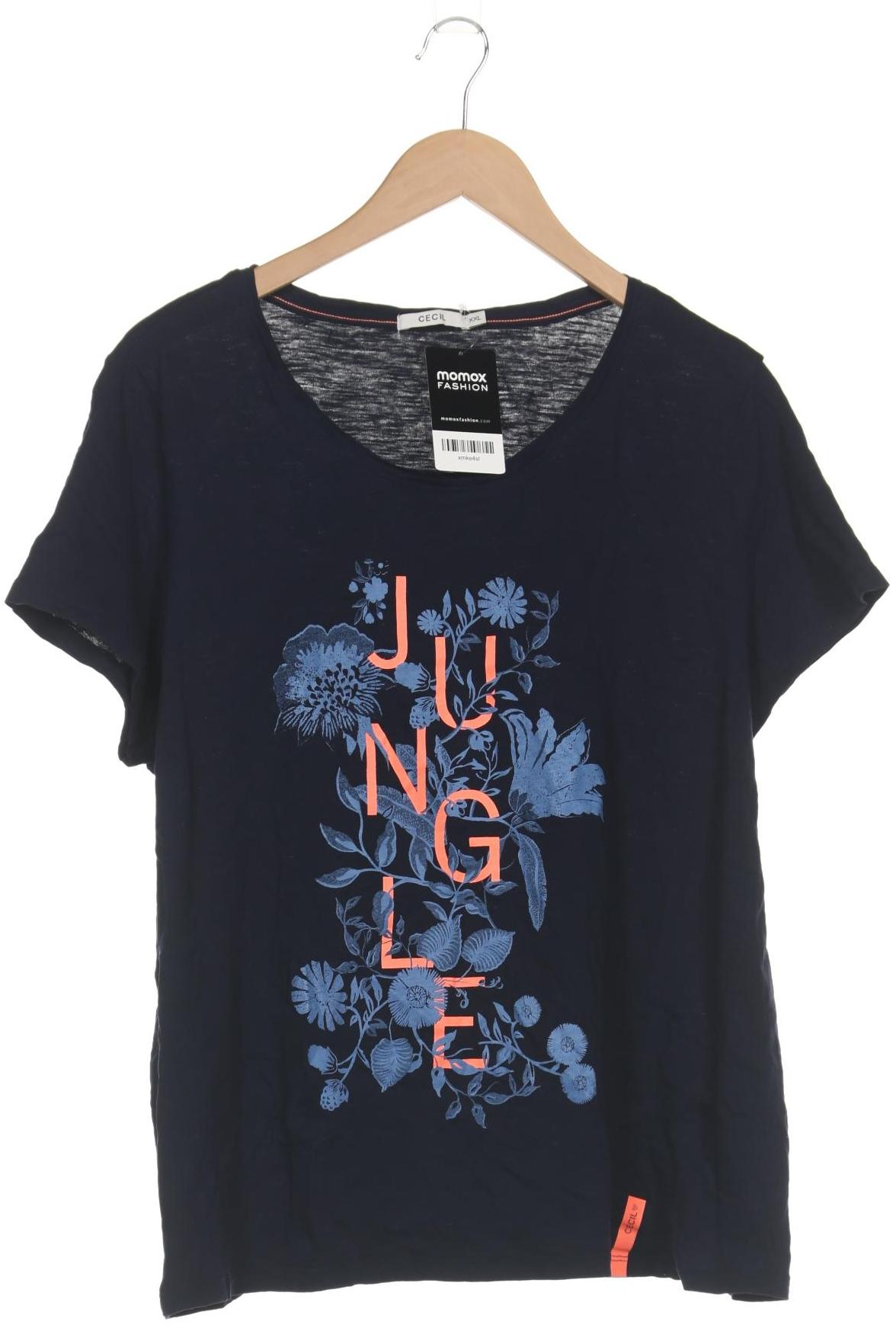 

Cecil Damen T-Shirt, marineblau, Gr. 46