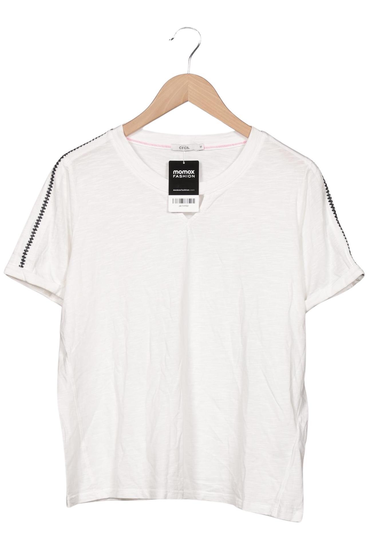 

Cecil Damen T-Shirt, weiß, Gr. 38