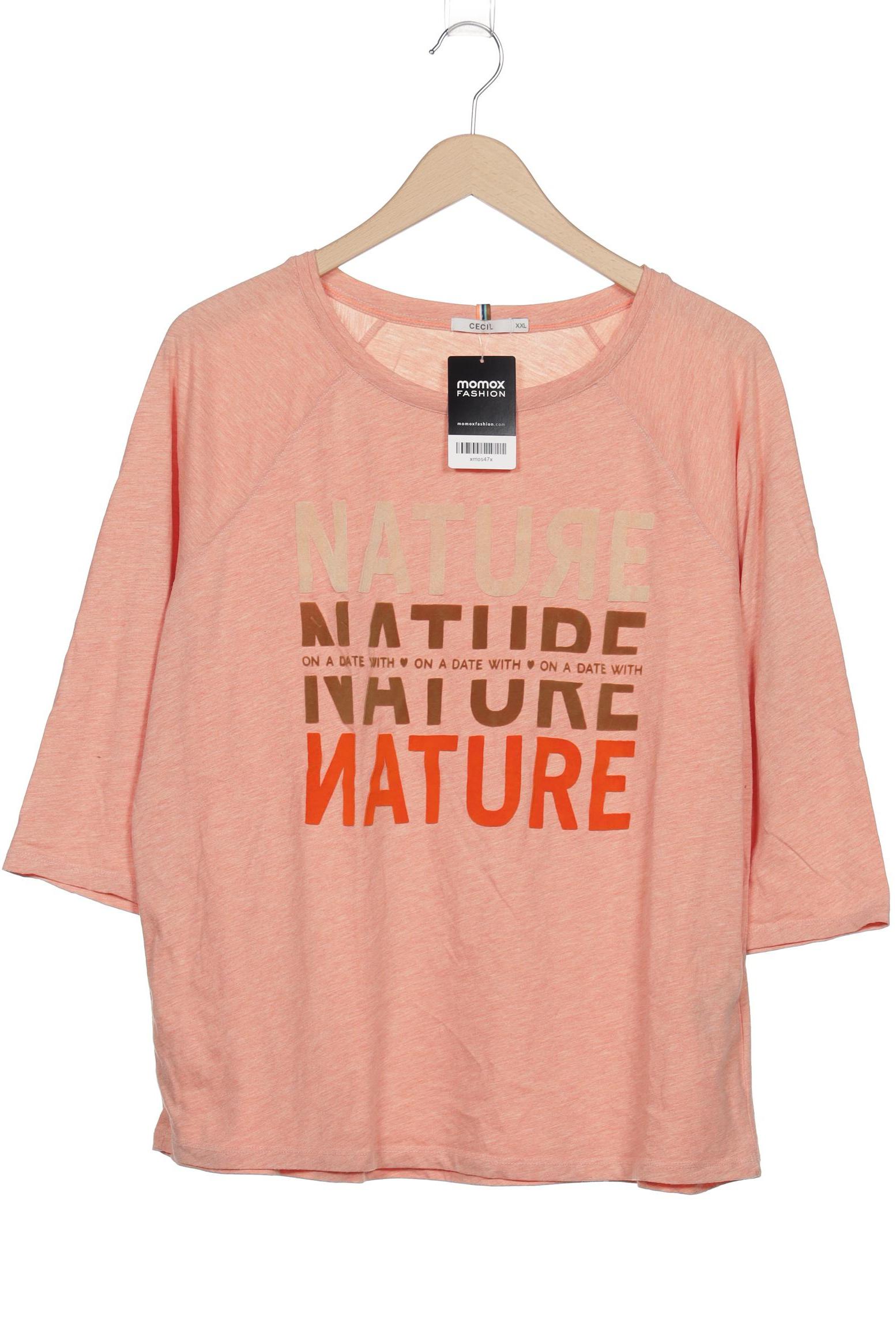 

Cecil Damen T-Shirt, orange, Gr. 46