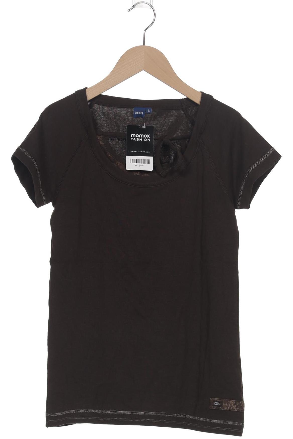 

Cecil Damen T-Shirt, braun, Gr. 36