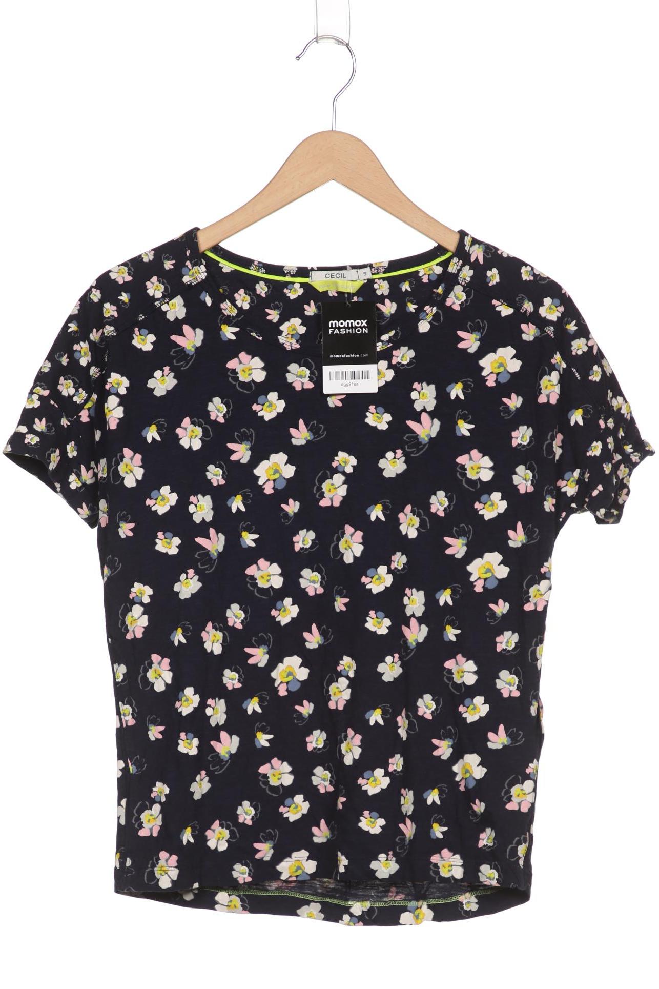 

Cecil Damen T-Shirt, marineblau, Gr. 36