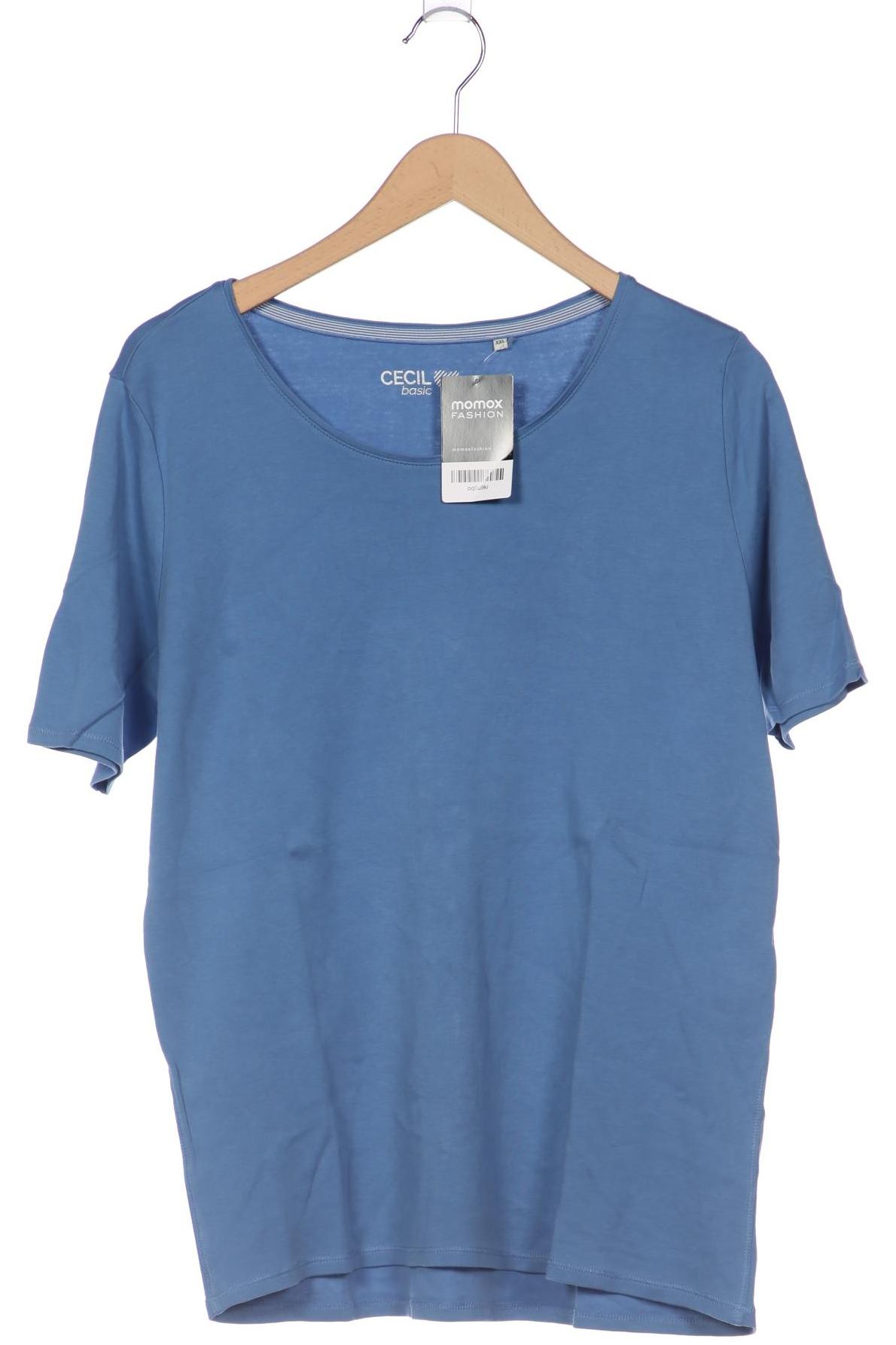 

Cecil Damen T-Shirt, blau, Gr. 46