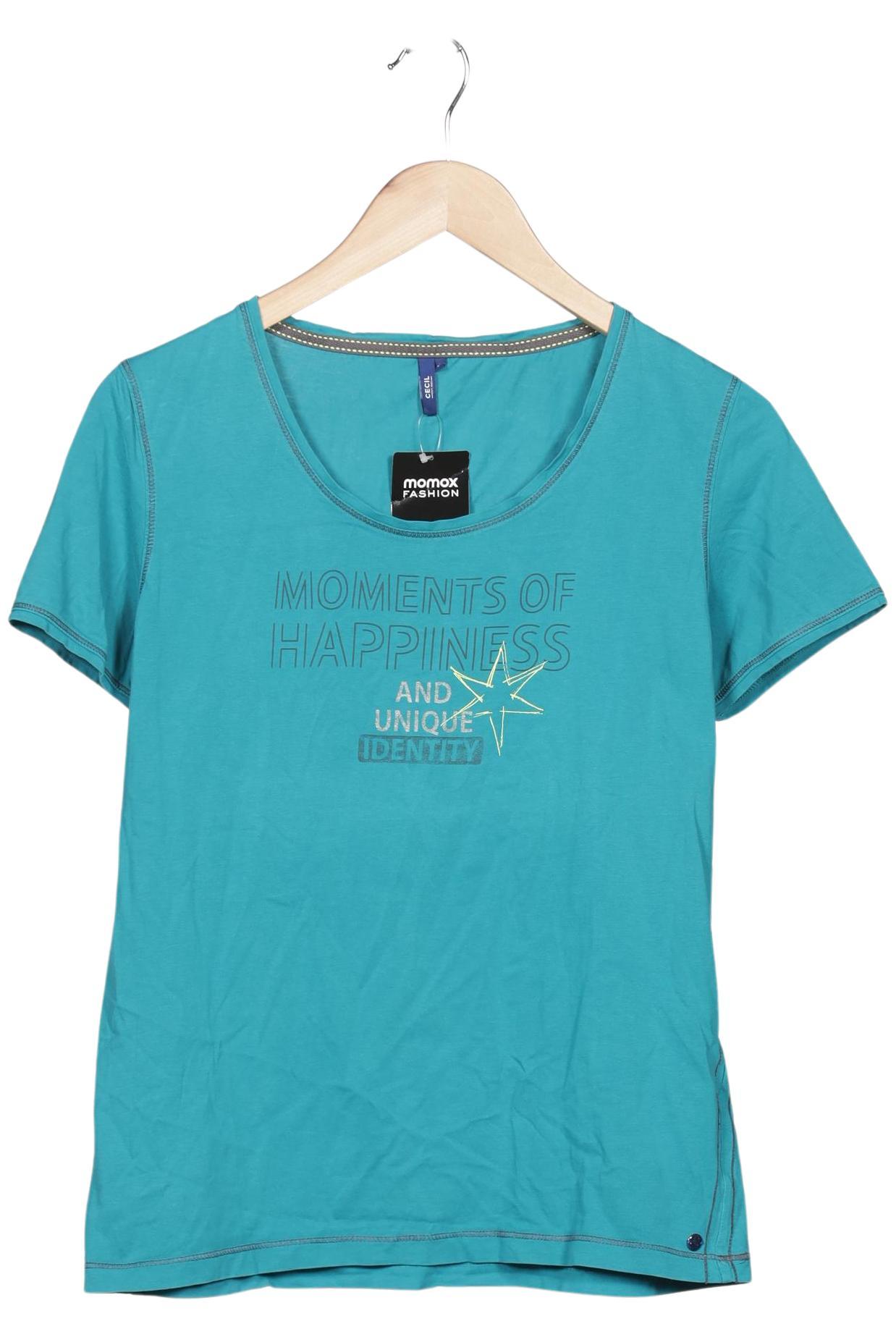 

Cecil Damen T-Shirt, türkis, Gr. 42