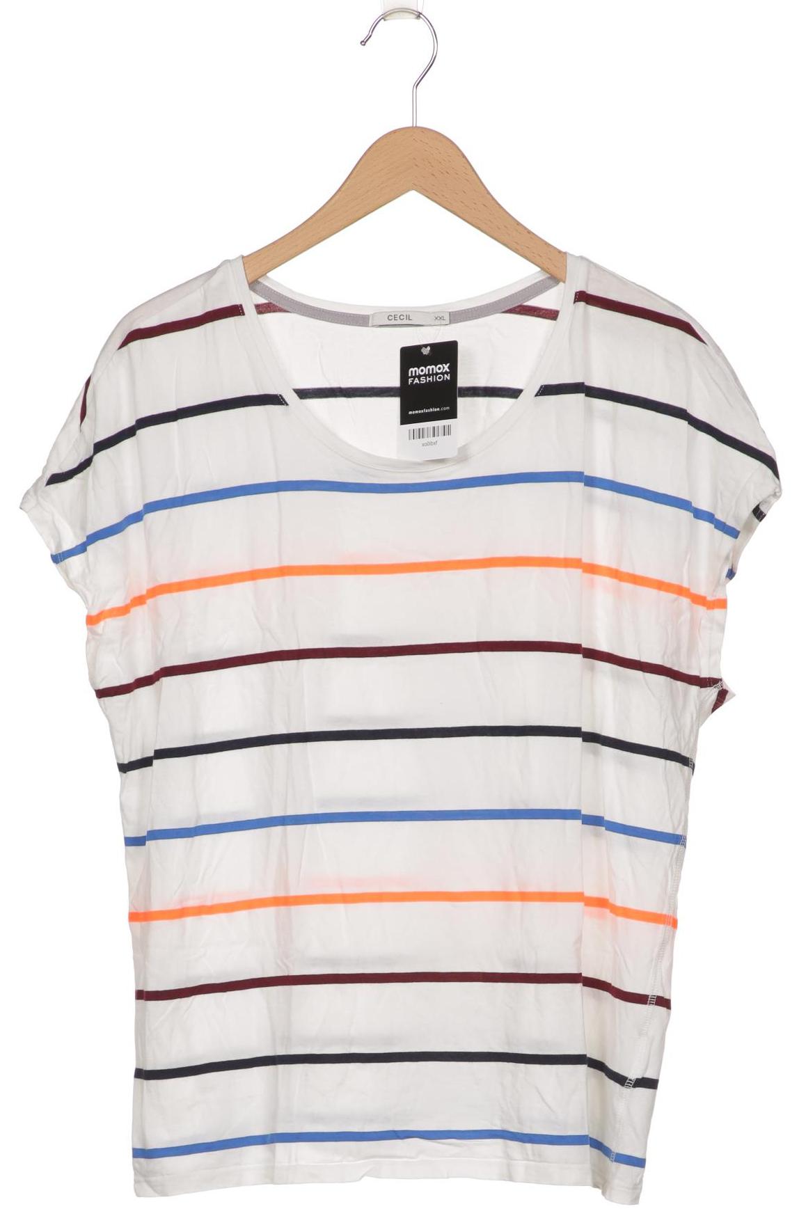 

Cecil Damen T-Shirt, weiß, Gr. 46