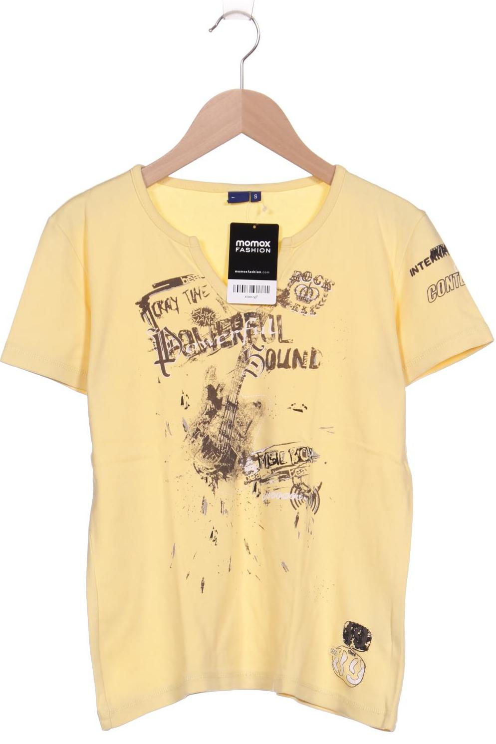 

CECIL Damen T-Shirt, gelb