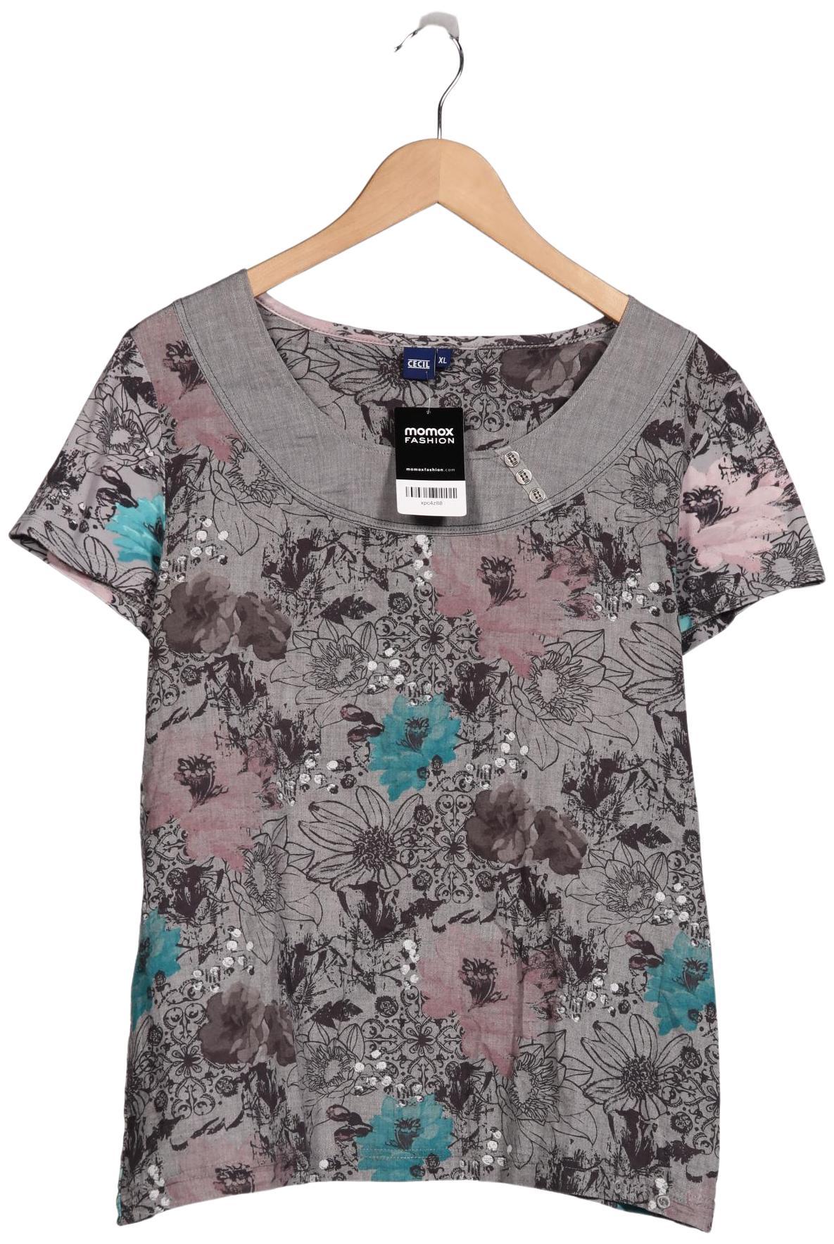 

Cecil Damen T-Shirt, grau, Gr. 44