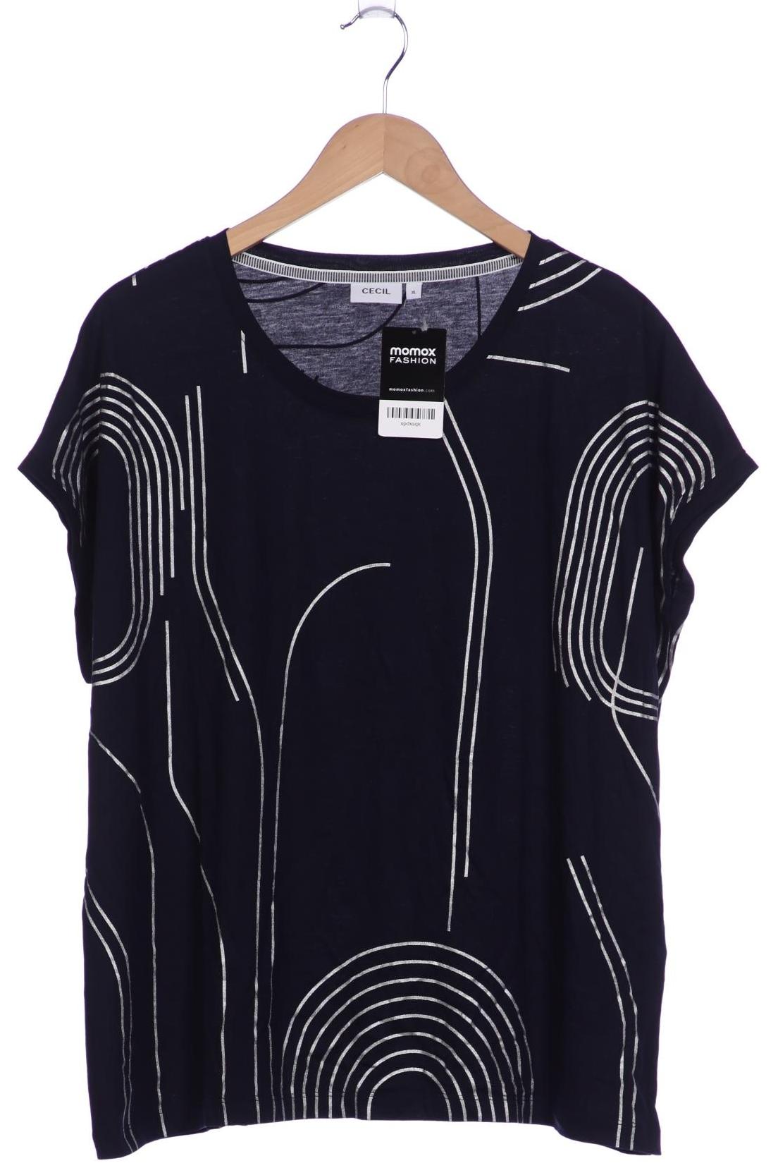 

Cecil Damen T-Shirt, marineblau, Gr. 44