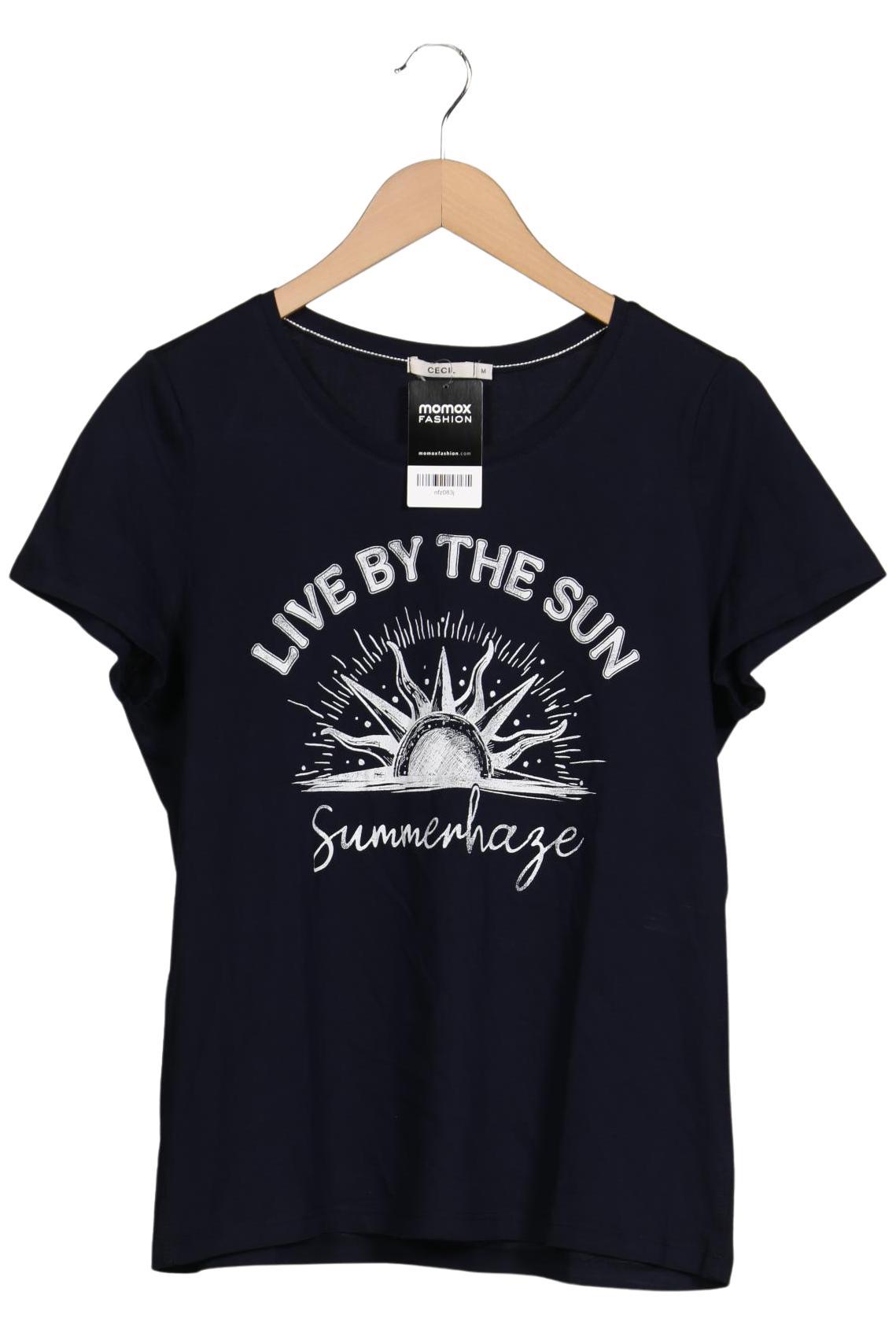 

Cecil Damen T-Shirt, marineblau, Gr. 38
