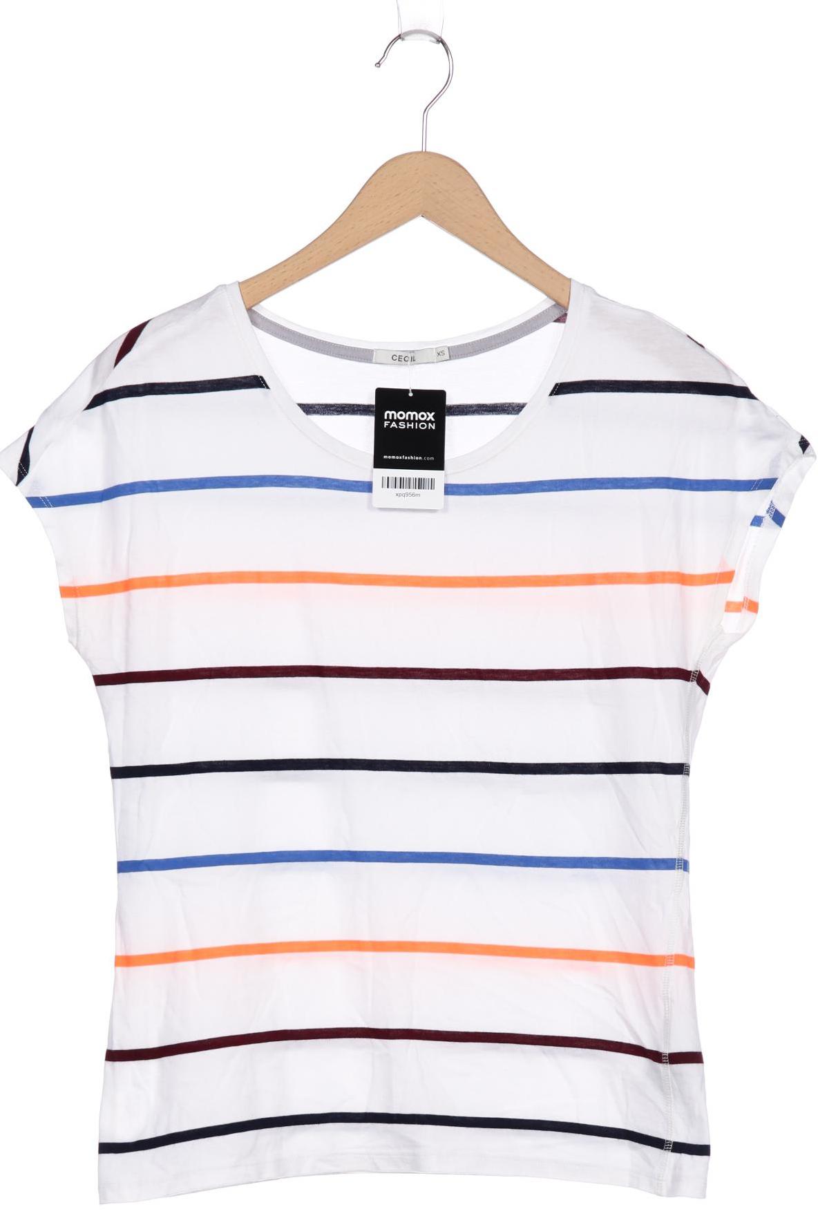 

CECIL Damen T-Shirt, weiß