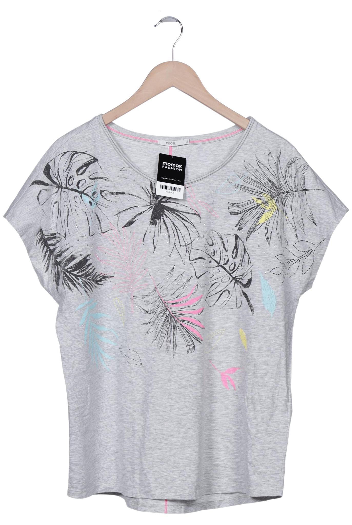 

Cecil Damen T-Shirt, grau, Gr. 44