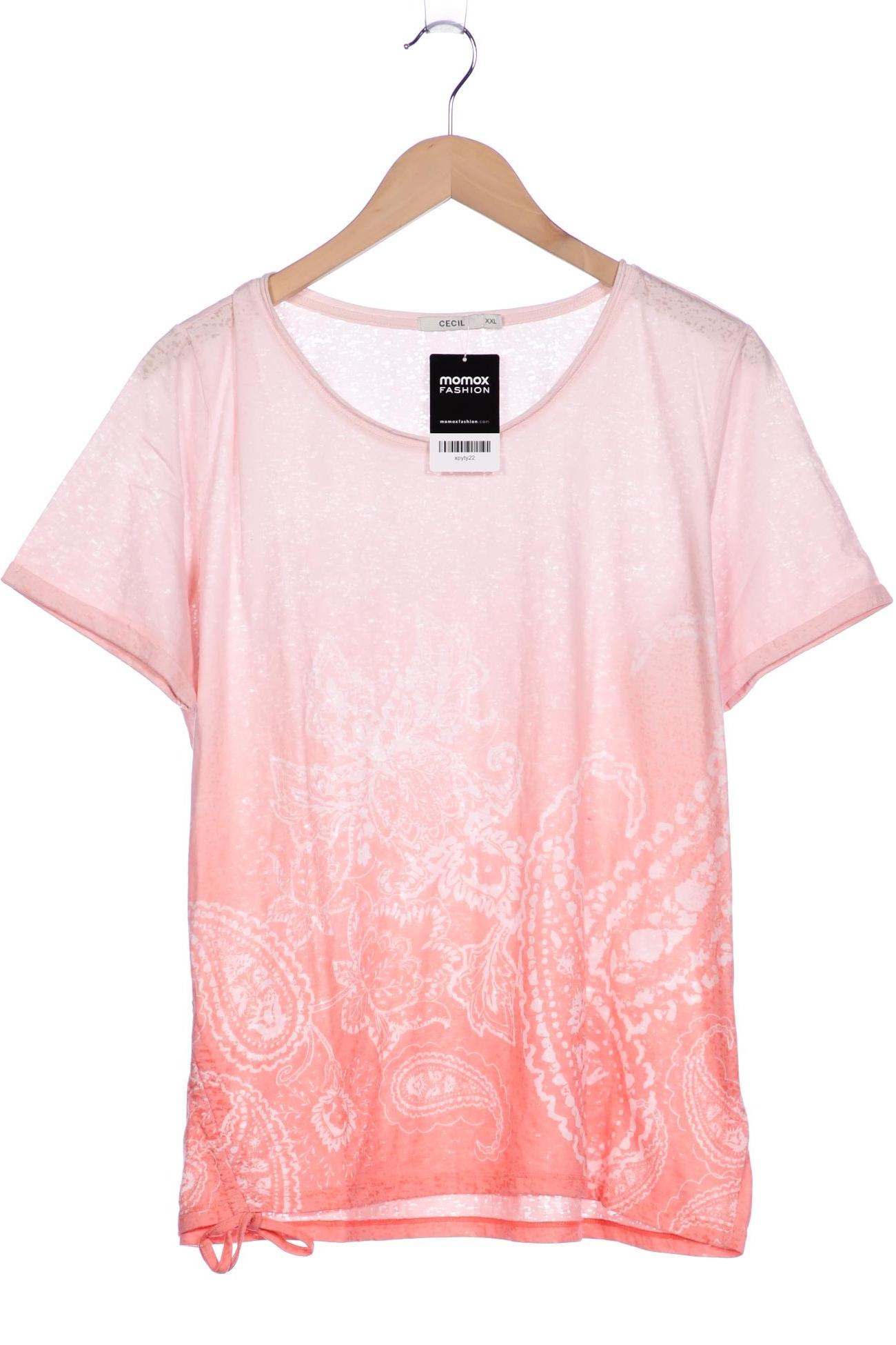 

Cecil Damen T-Shirt, orange, Gr. 46