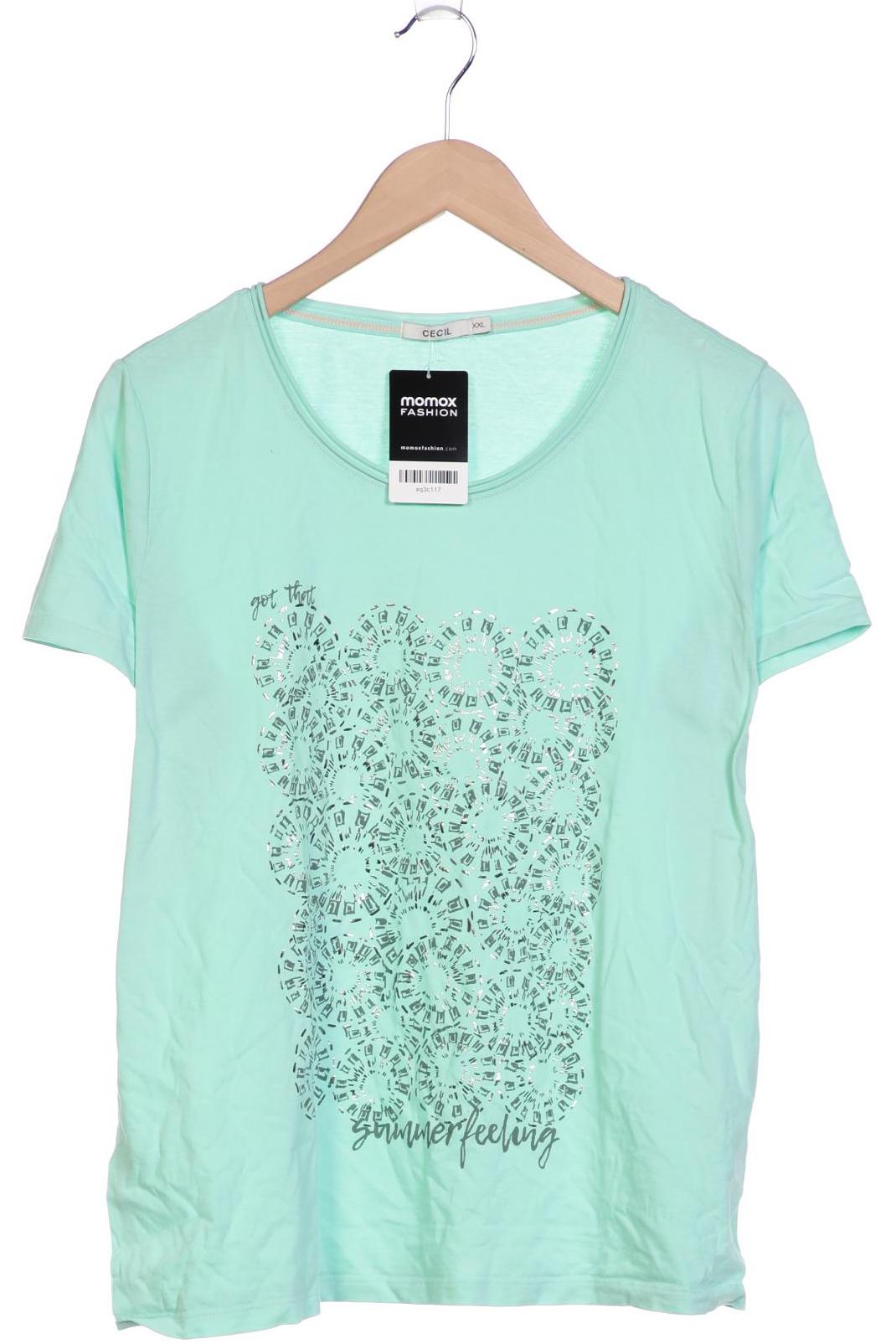 

Cecil Damen T-Shirt, grün, Gr. 46