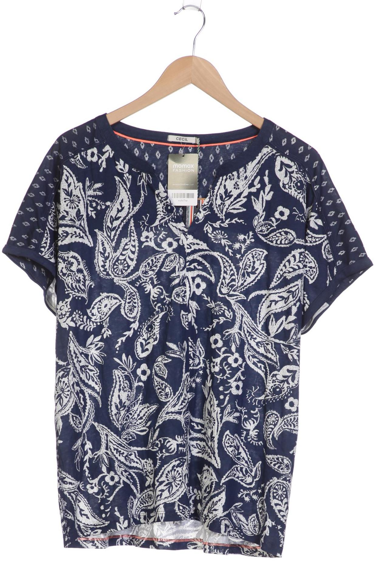 

Cecil Damen T-Shirt, blau, Gr. 44