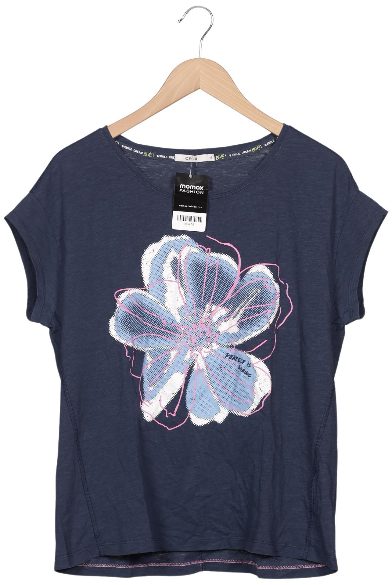 

Cecil Damen T-Shirt, marineblau, Gr. 38