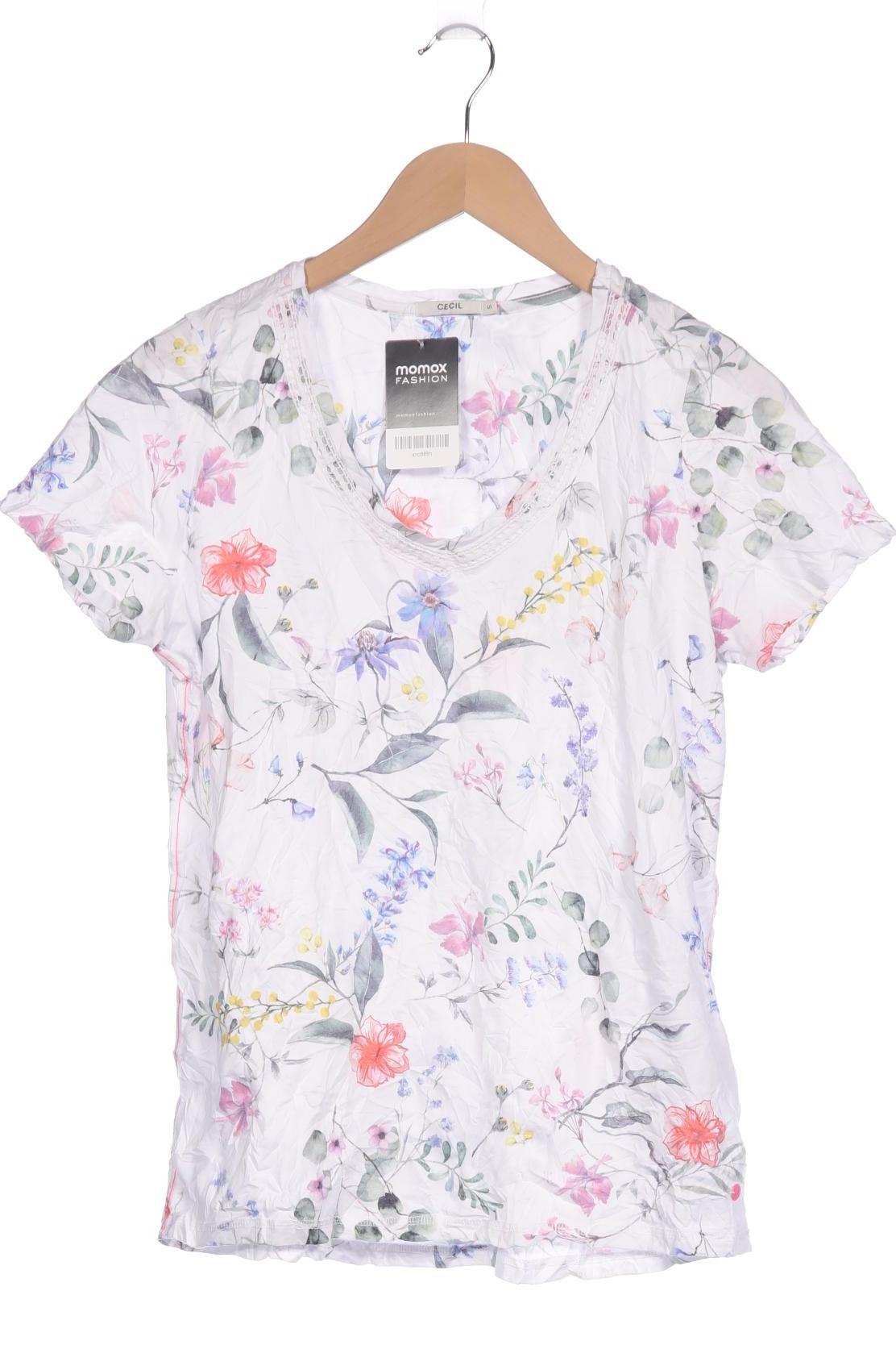 

Cecil Damen T-Shirt, weiß, Gr. 36