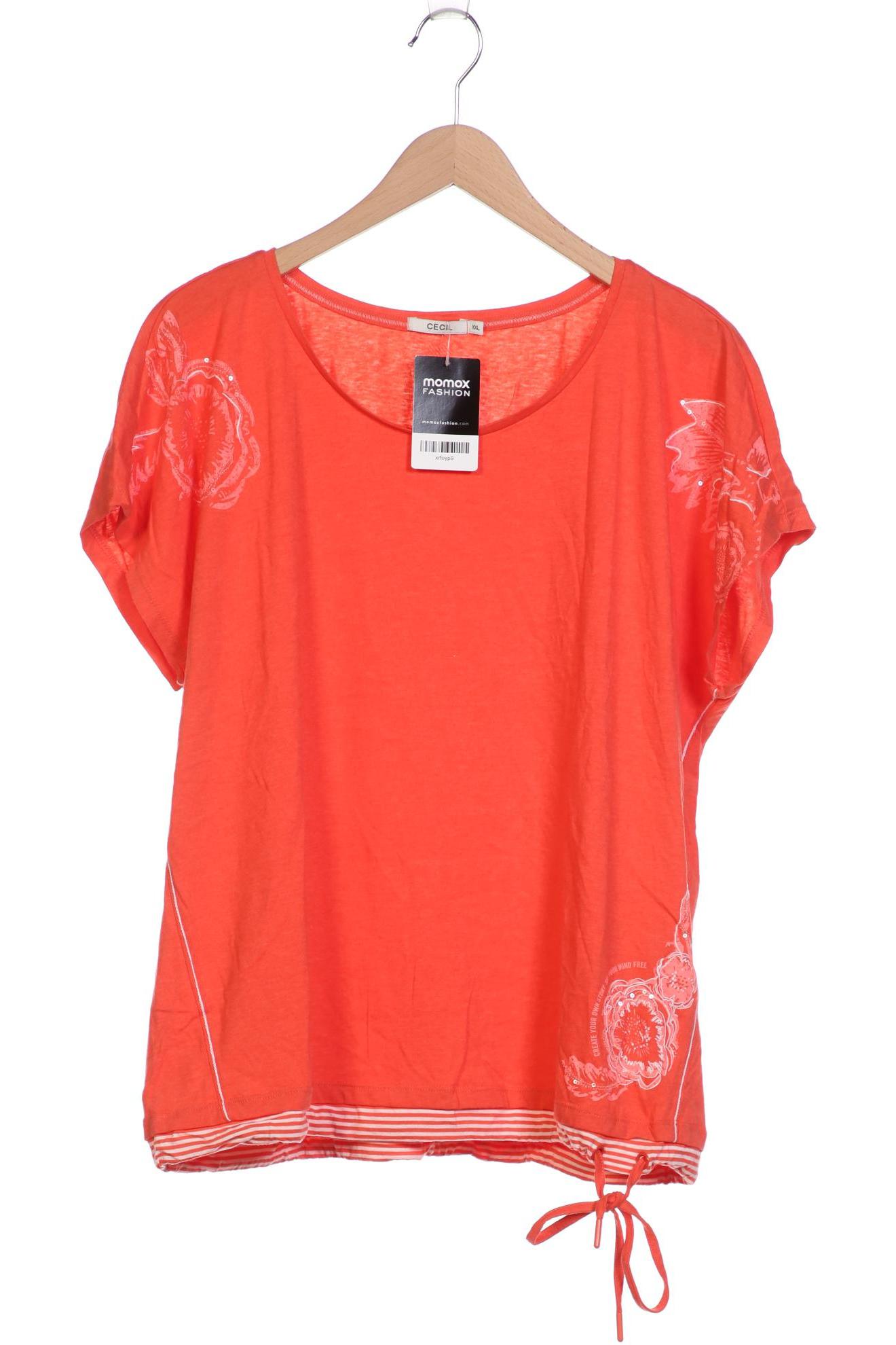 

Cecil Damen T-Shirt, rot, Gr. 46