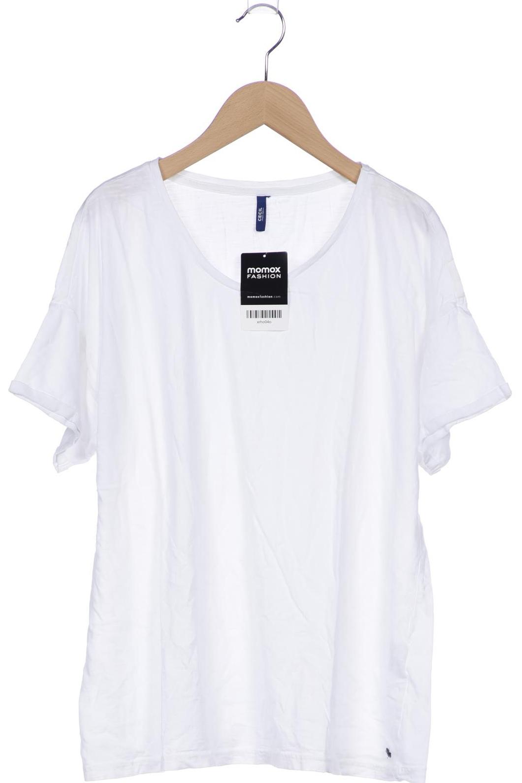 

Cecil Damen T-Shirt, weiß, Gr. 46