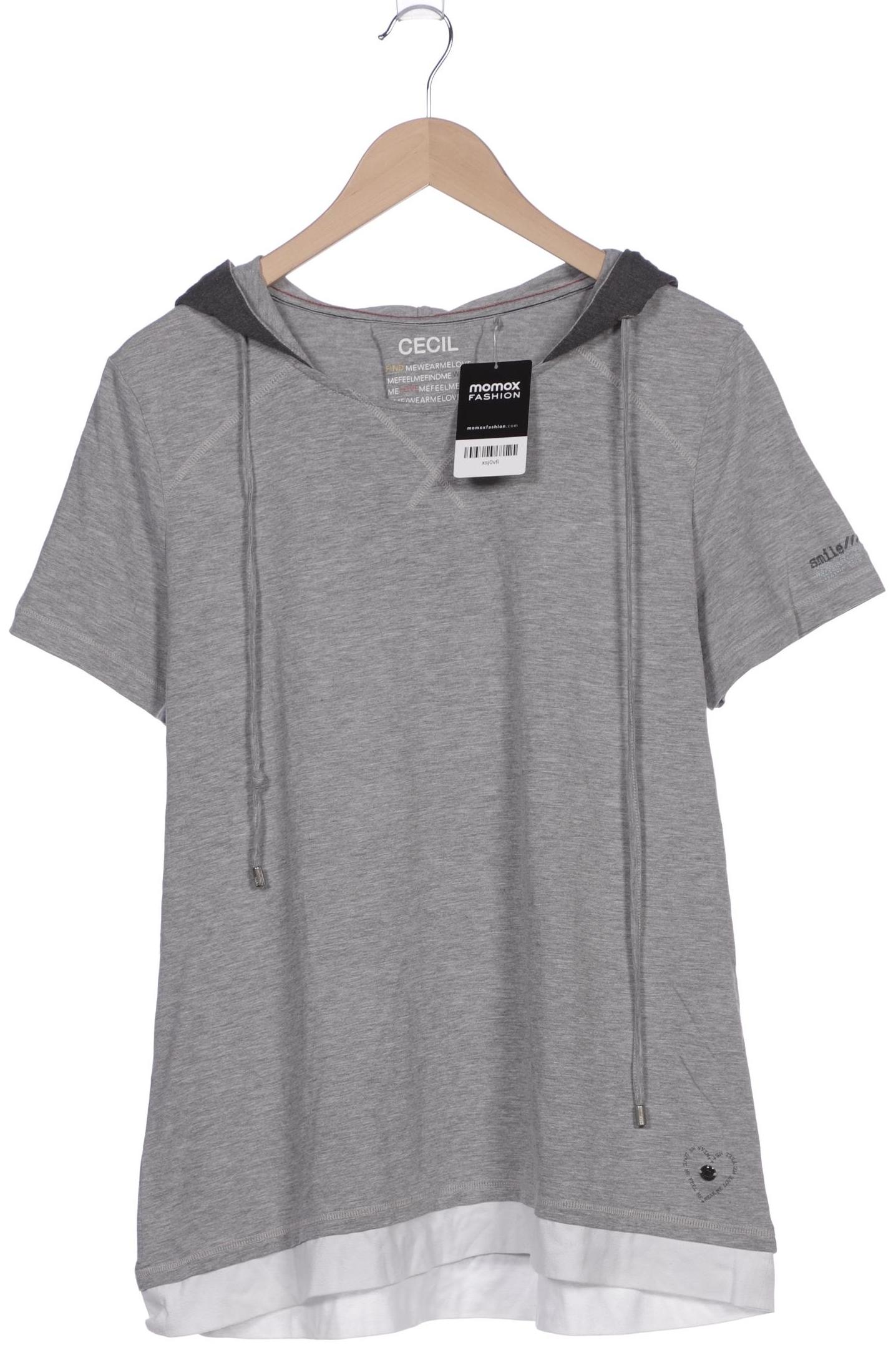 

Cecil Damen T-Shirt, grau, Gr. 46