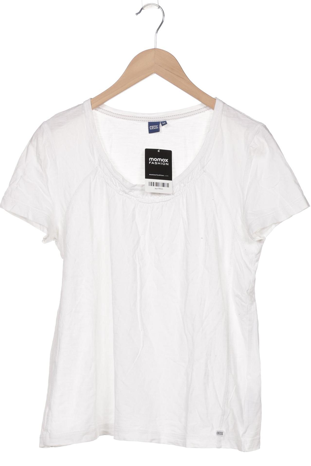 

Cecil Damen T-Shirt, weiß, Gr. 38