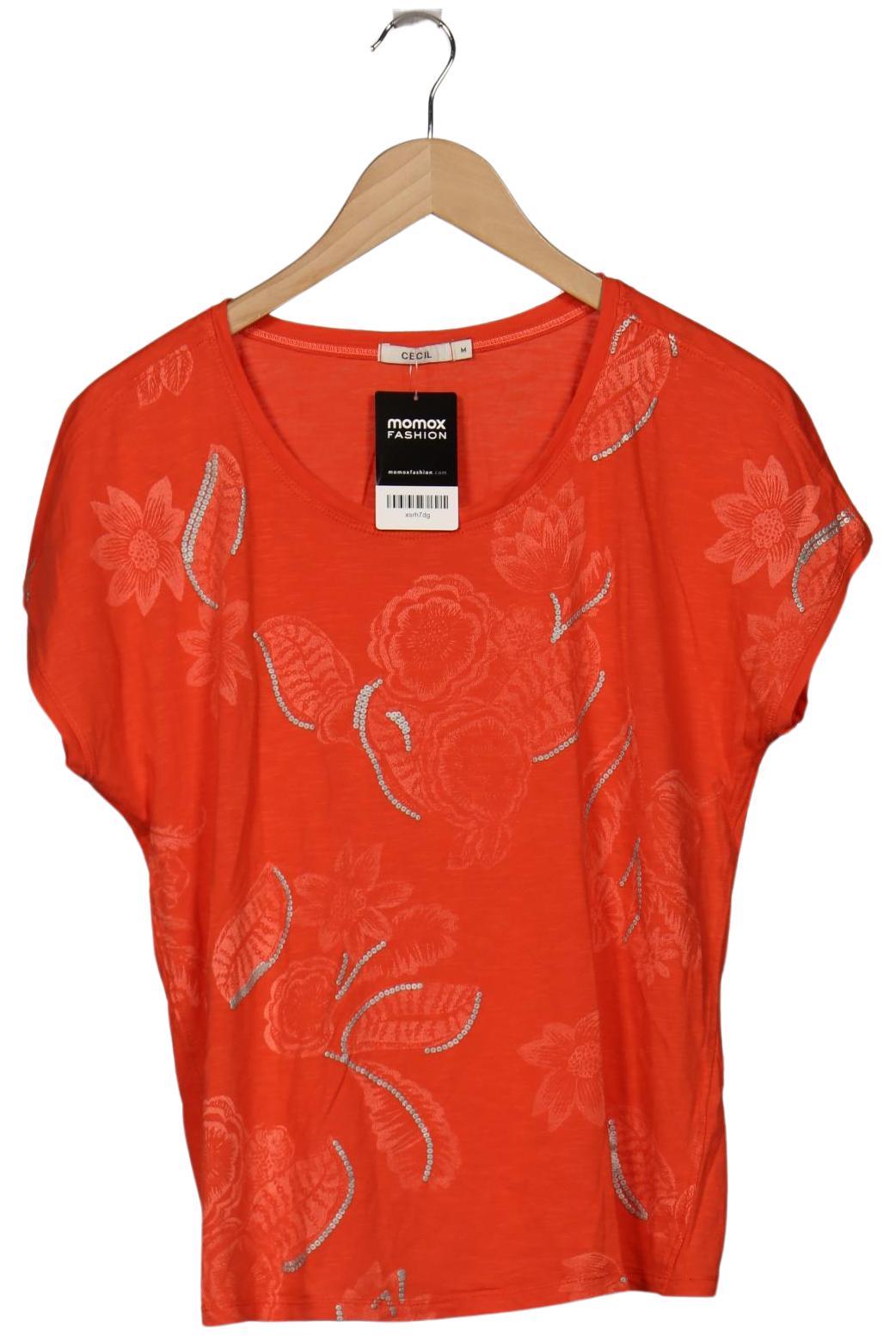 

Cecil Damen T-Shirt, orange, Gr. 38