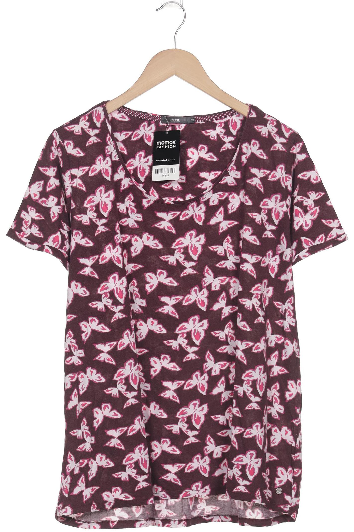 

Cecil Damen T-Shirt, bordeaux, Gr. 46