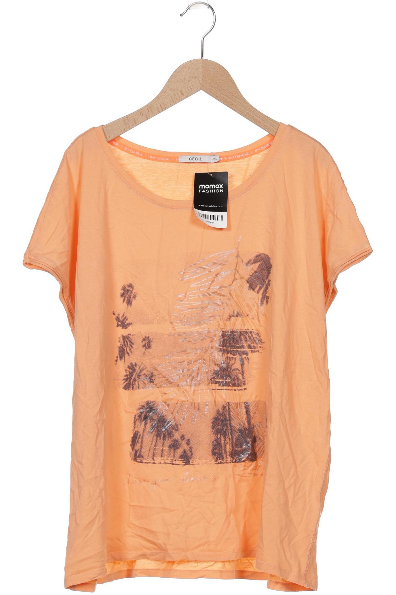 

Cecil Damen T-Shirt, orange, Gr. 44