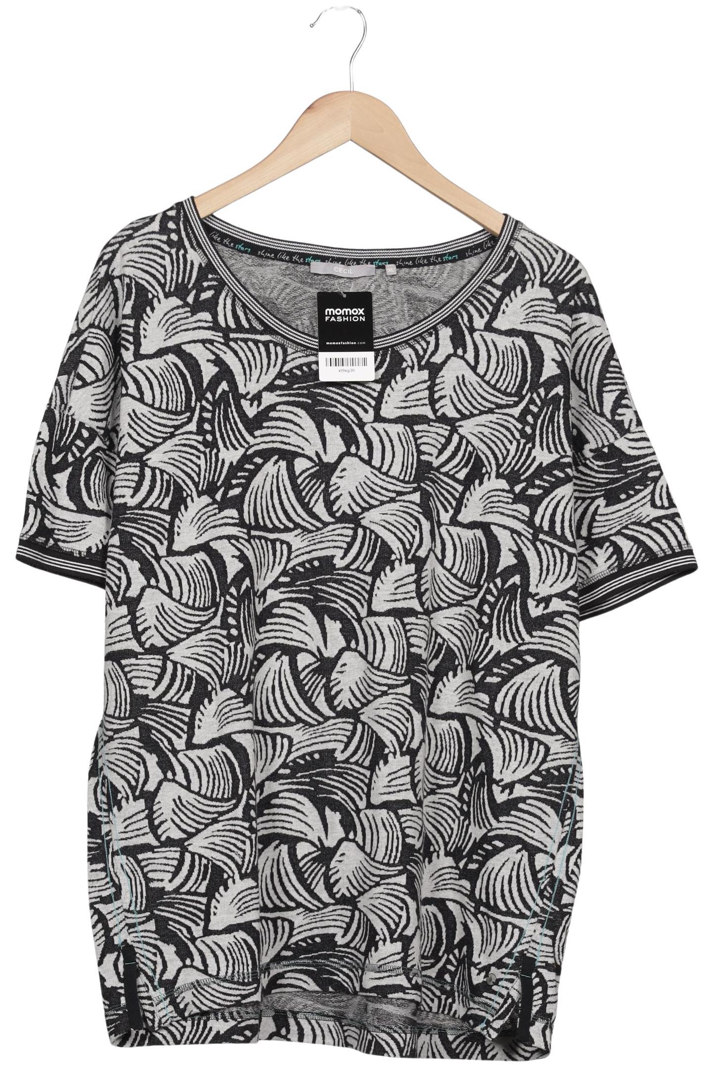 

Cecil Damen T-Shirt, schwarz, Gr. 44