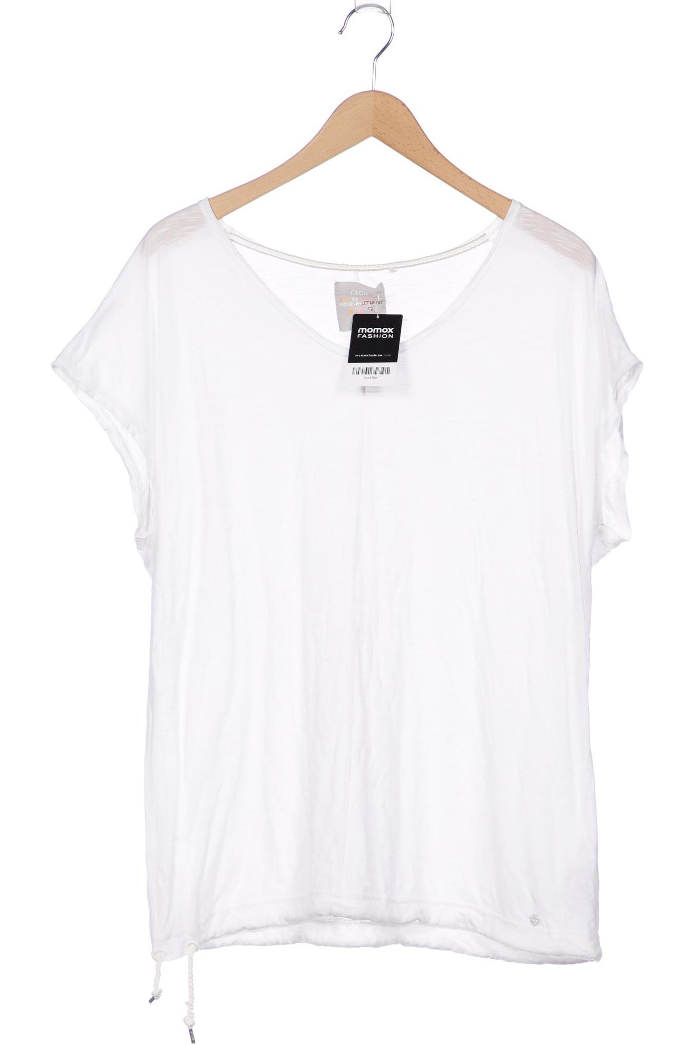

CECIL Damen T-Shirt, weiß