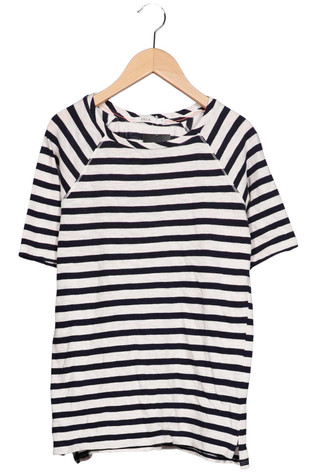 

Cecil Damen T-Shirt, mehrfarbig, Gr. 36