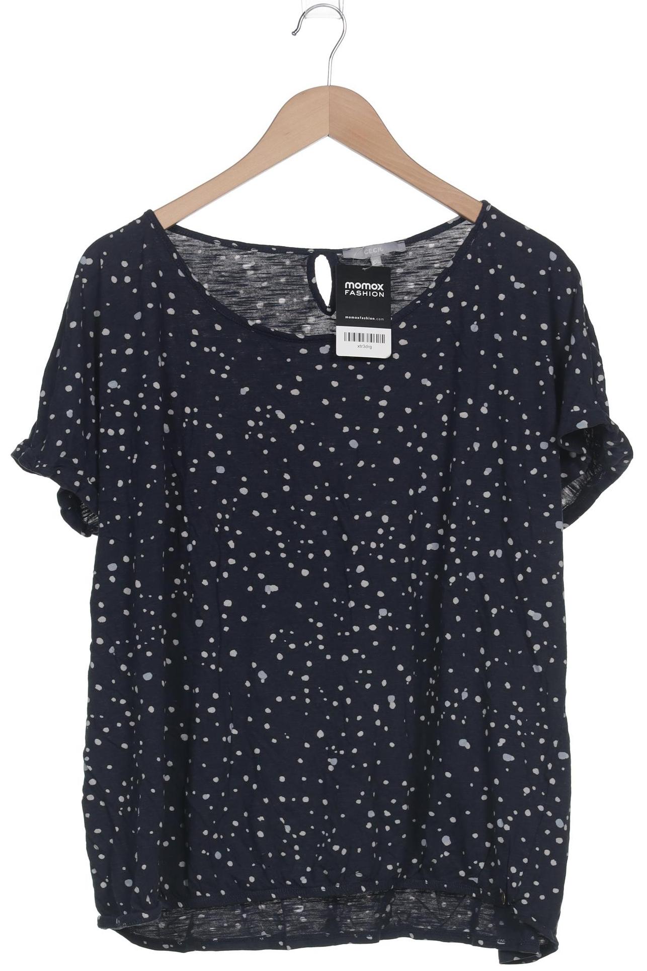 

Cecil Damen T-Shirt, marineblau, Gr. 46