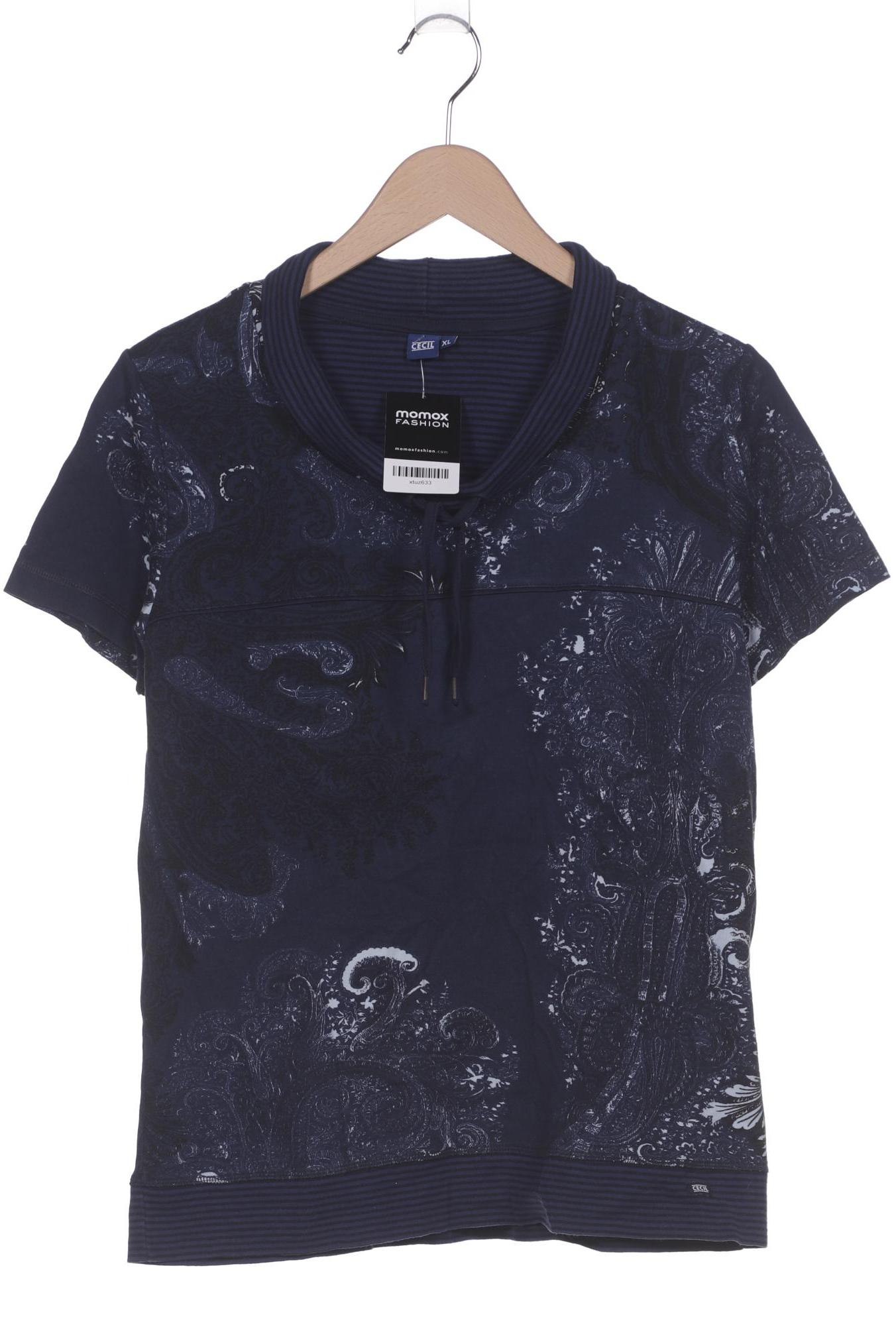

Cecil Damen T-Shirt, marineblau, Gr. 44