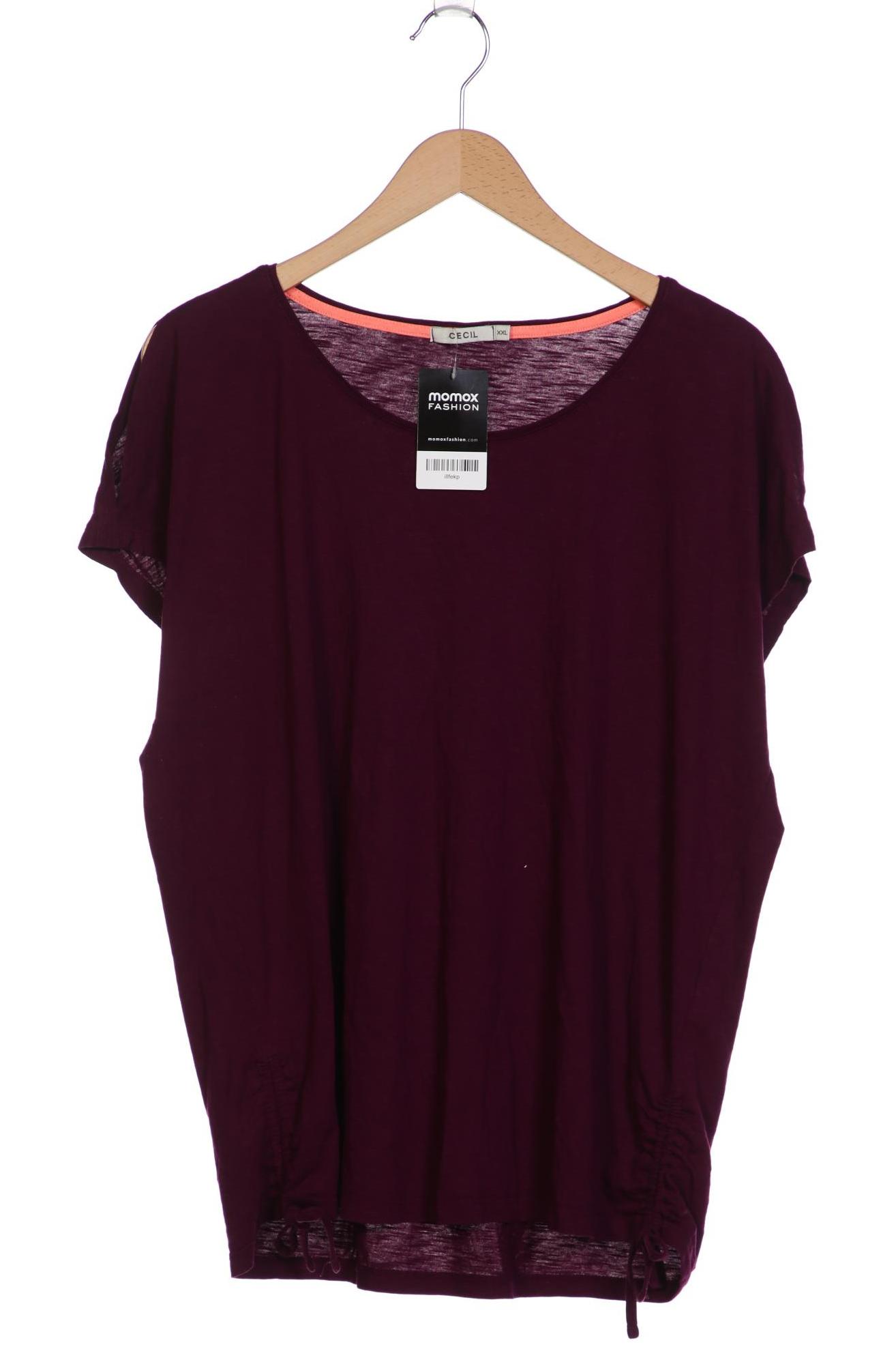 

Cecil Damen T-Shirt, bordeaux, Gr. 46