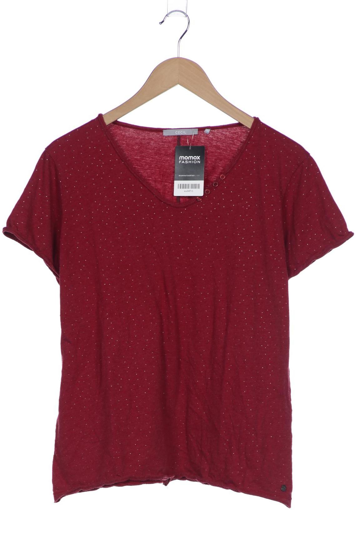 

Cecil Damen T-Shirt, bordeaux, Gr. 46