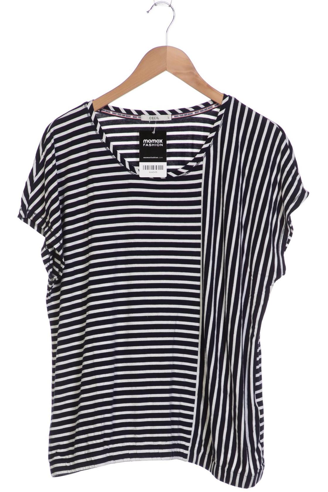 

CECIL Damen T-Shirt, marineblau