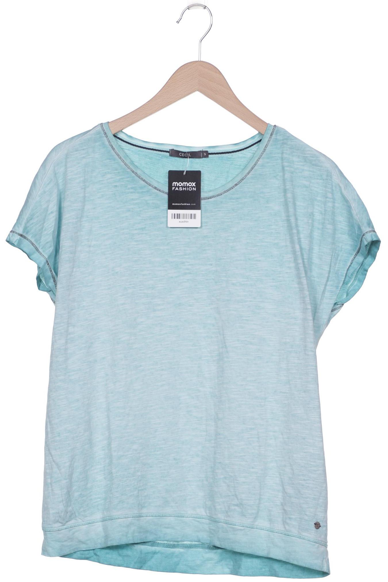 

CECIL Damen T-Shirt, hellblau