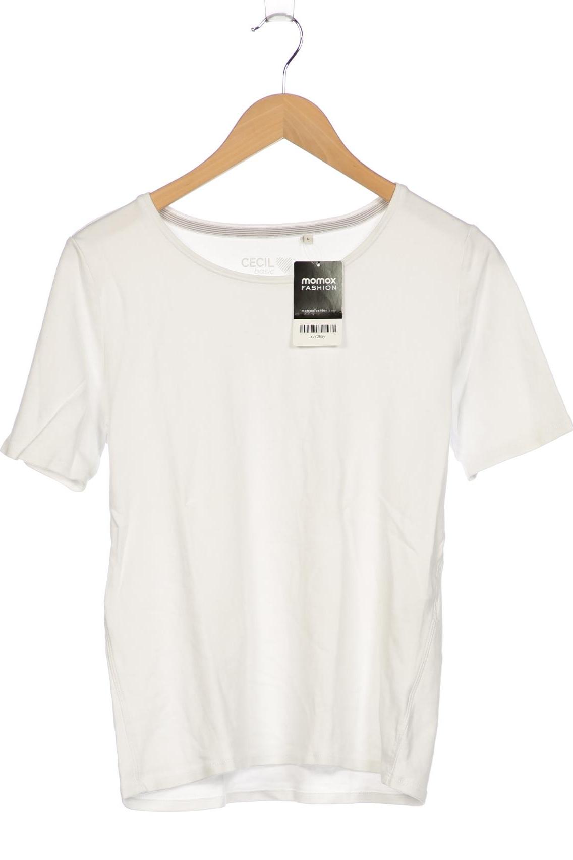 

Cecil Damen T-Shirt, weiß, Gr. 42