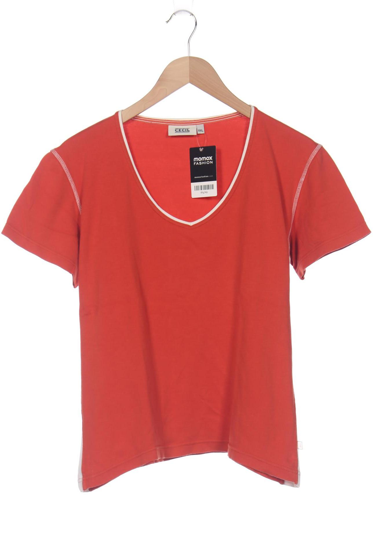 

Cecil Damen T-Shirt, orange, Gr. 46