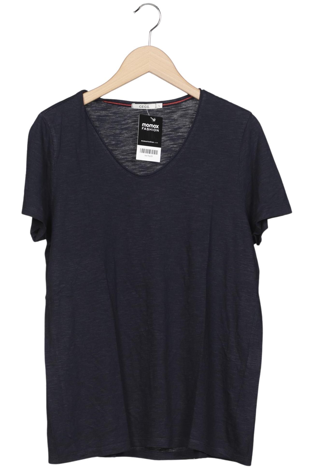 

Cecil Damen T-Shirt, marineblau, Gr. 42