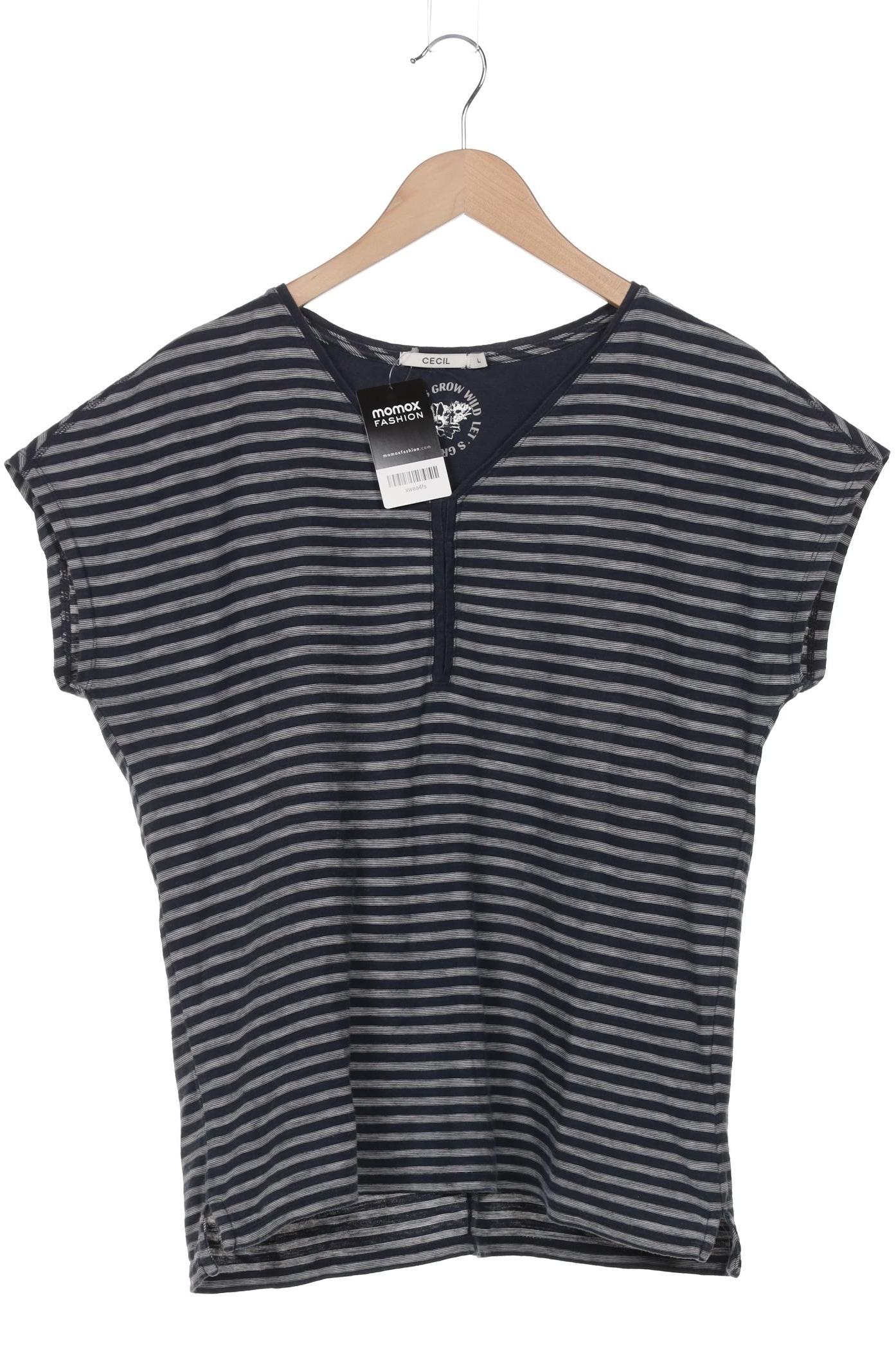 

Cecil Damen T-Shirt, marineblau, Gr. 42