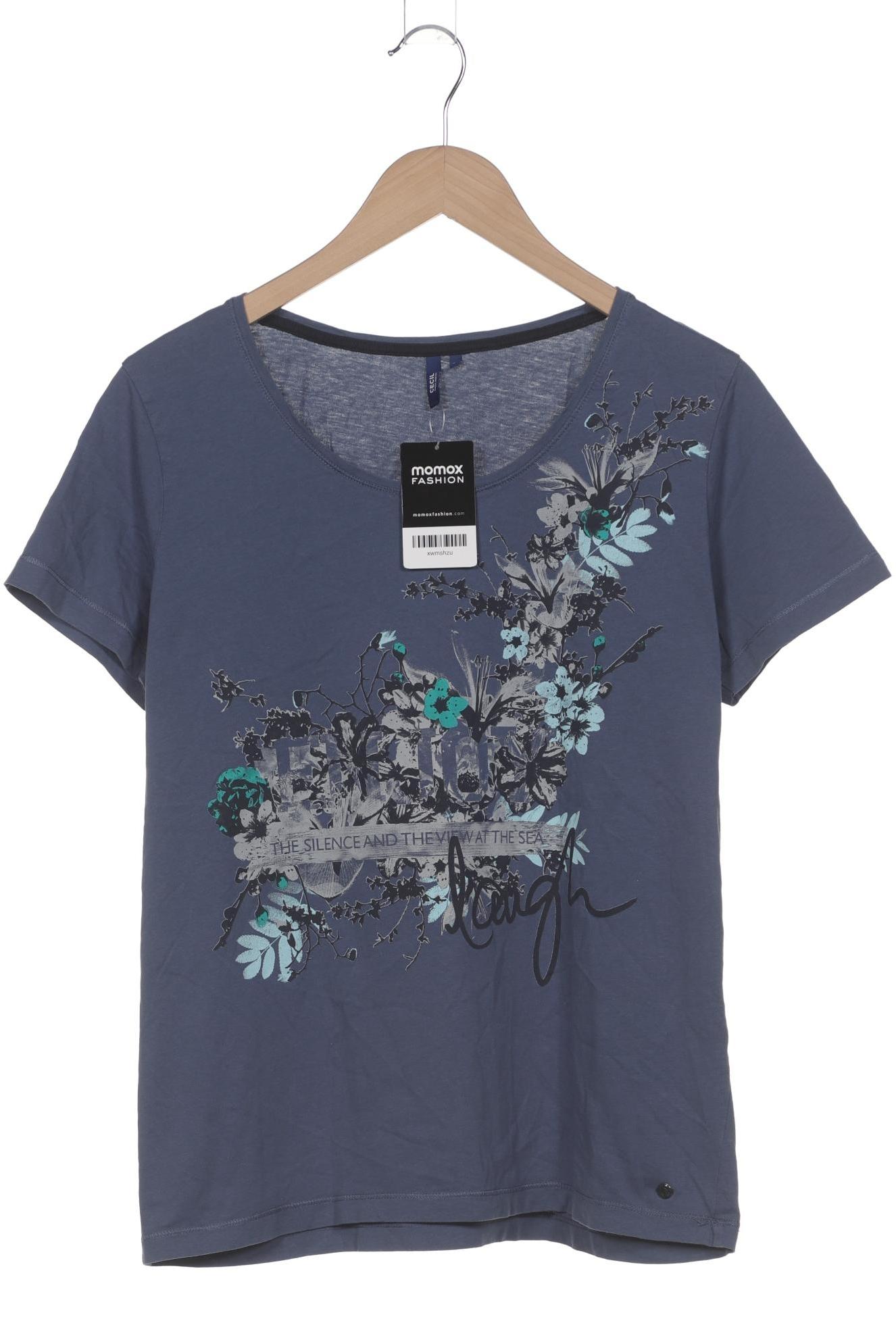 

Cecil Damen T-Shirt, marineblau, Gr. 42