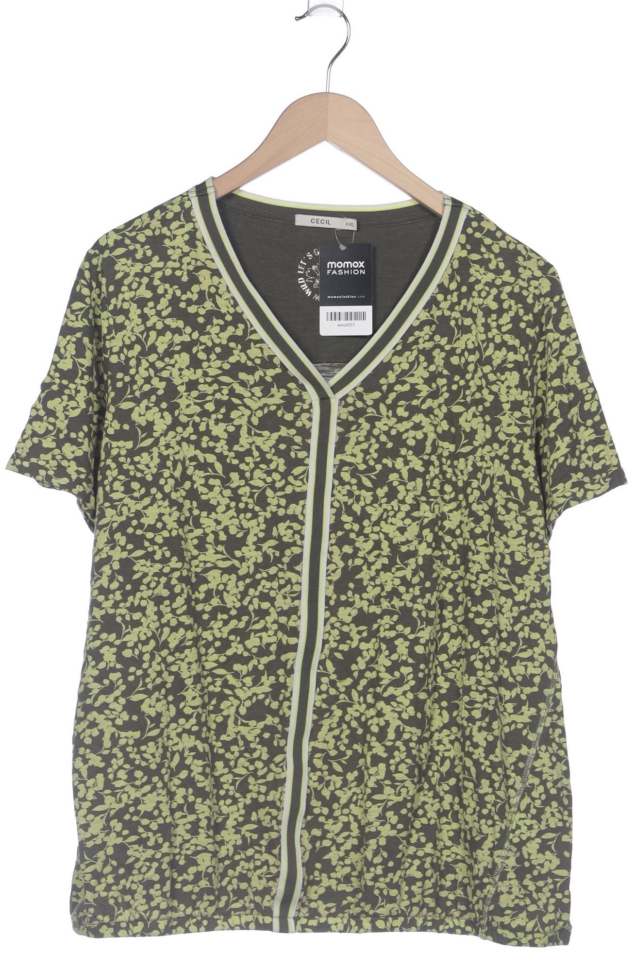 

Cecil Damen T-Shirt, grün, Gr. 46