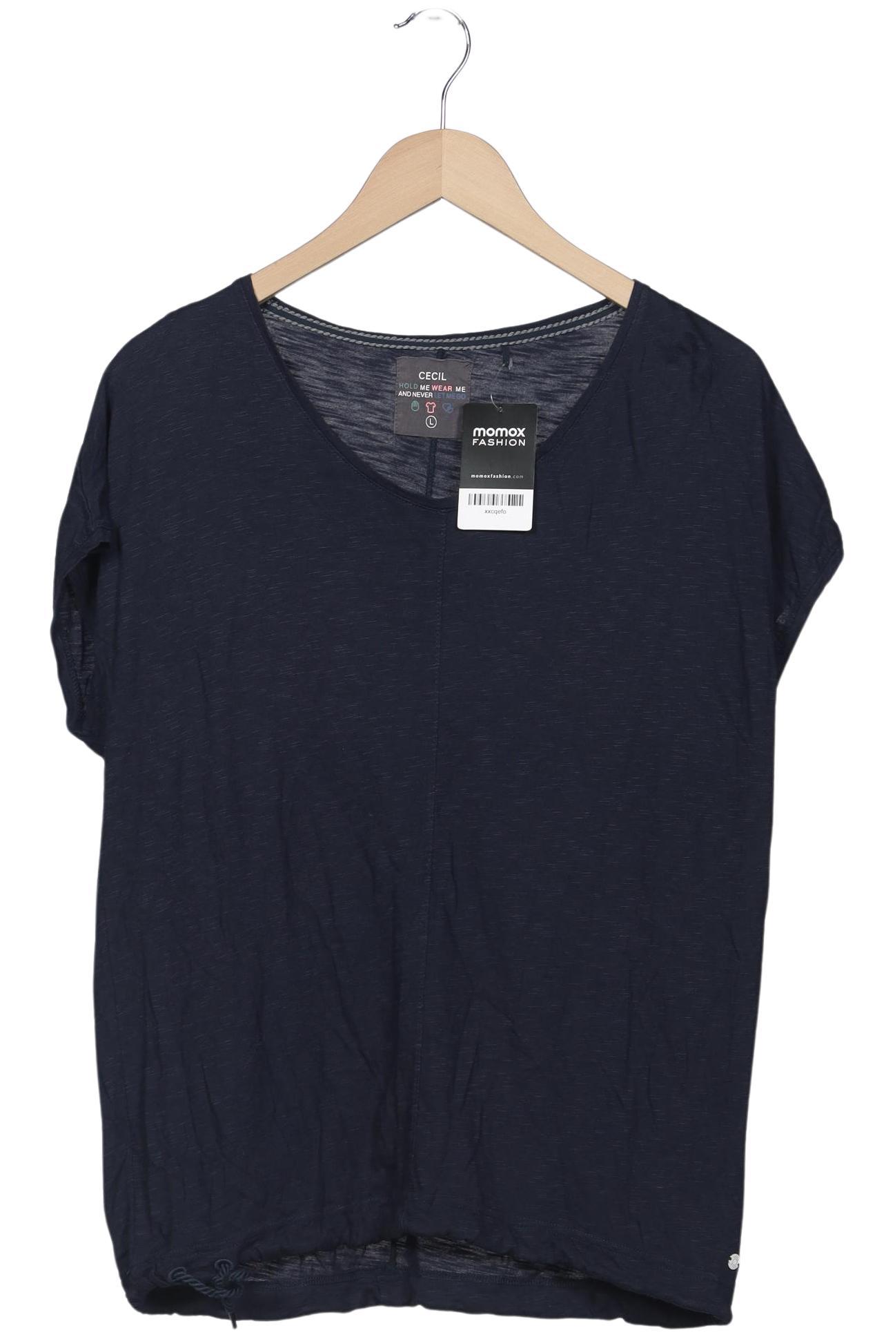 

Cecil Damen T-Shirt, marineblau, Gr. 42